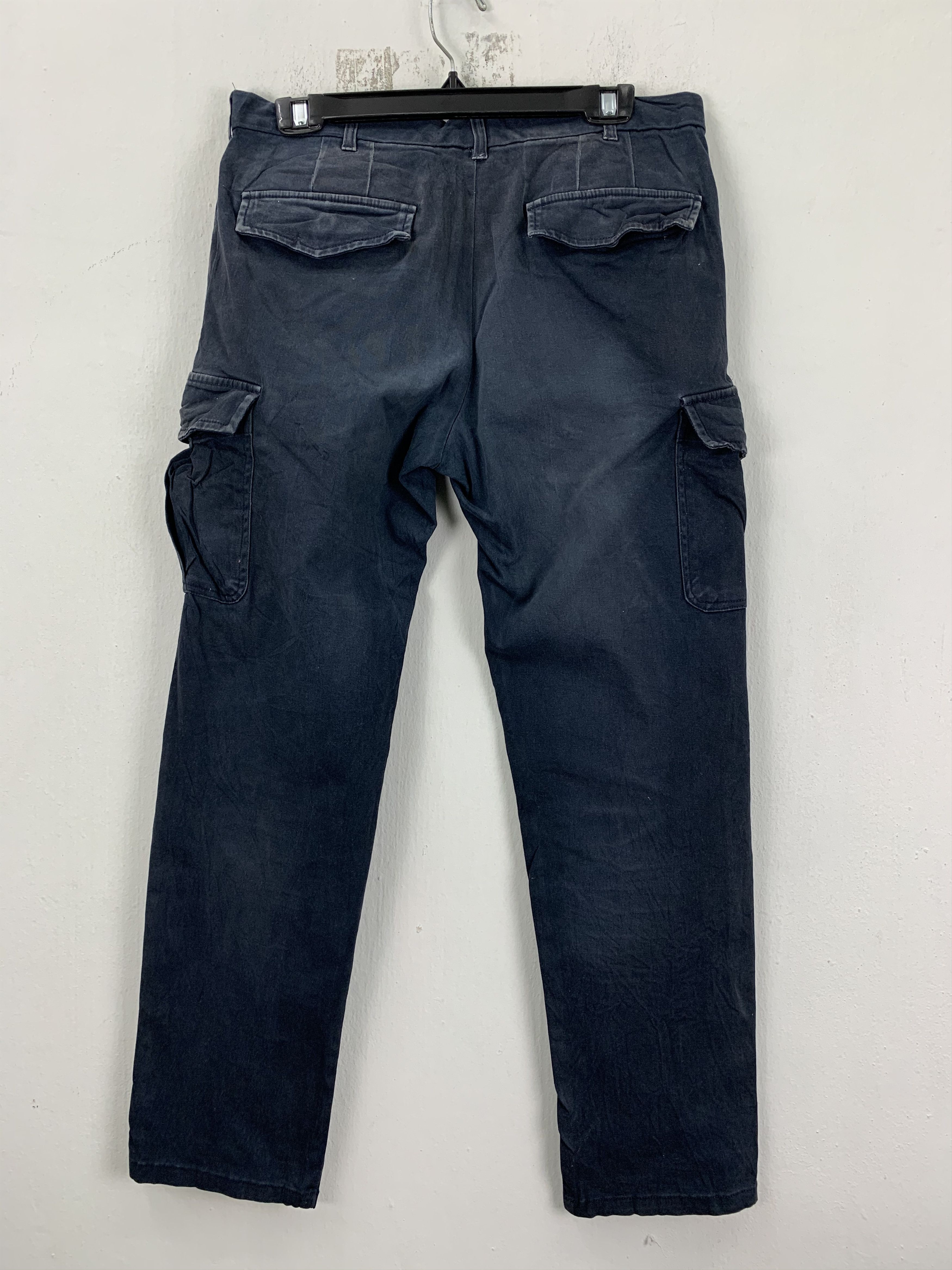 Japanese Brand Japan stripe tactical cargo multipocket utility pants #091 Size US 31 - 5 Thumbnail