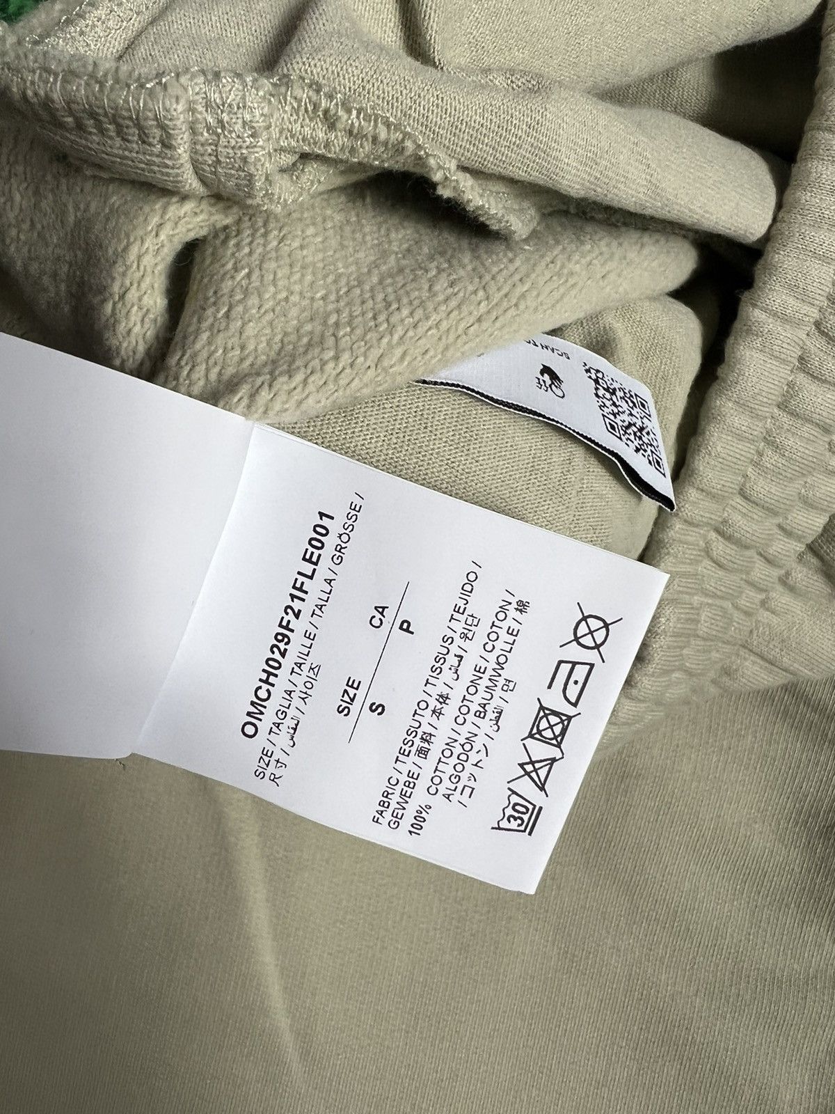 Off-White Off-White Rubber Arrow Sweat Pants Stone Size US 30 / EU 46 - 8 Thumbnail