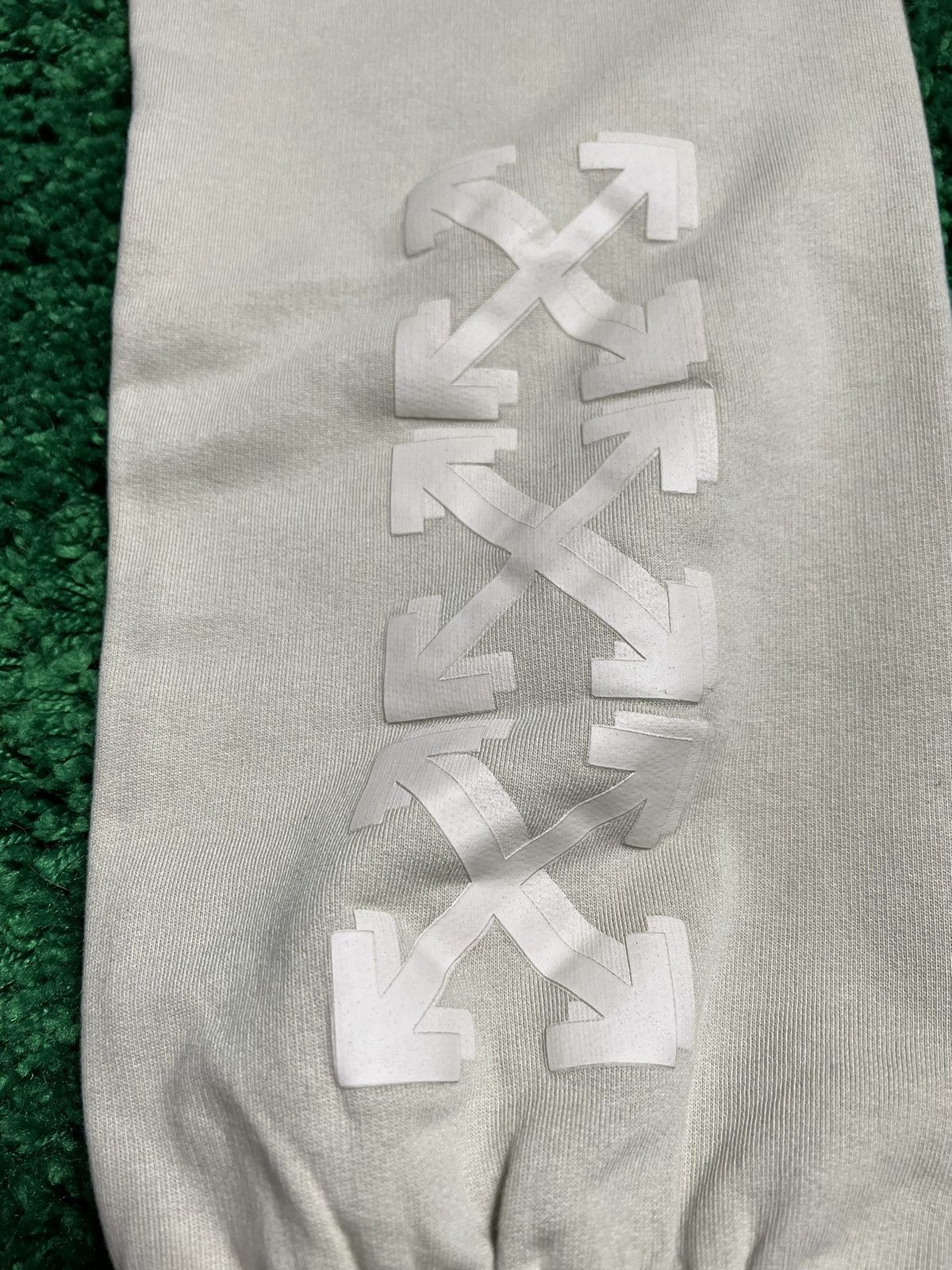 Off-White Off-White Rubber Arrow Sweat Pants Stone Size US 30 / EU 46 - 5 Thumbnail