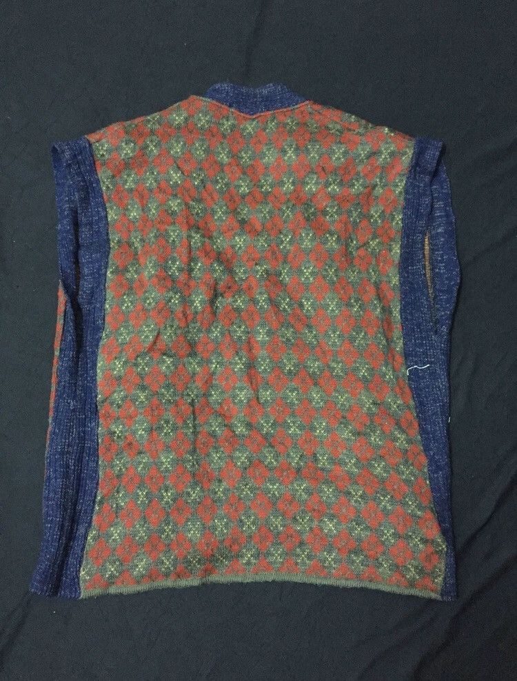 Indigo VERY RARE Vintage indigo wools vest japanese kimono Size US L / EU 52-54 / 3 - 2 Thumbnail