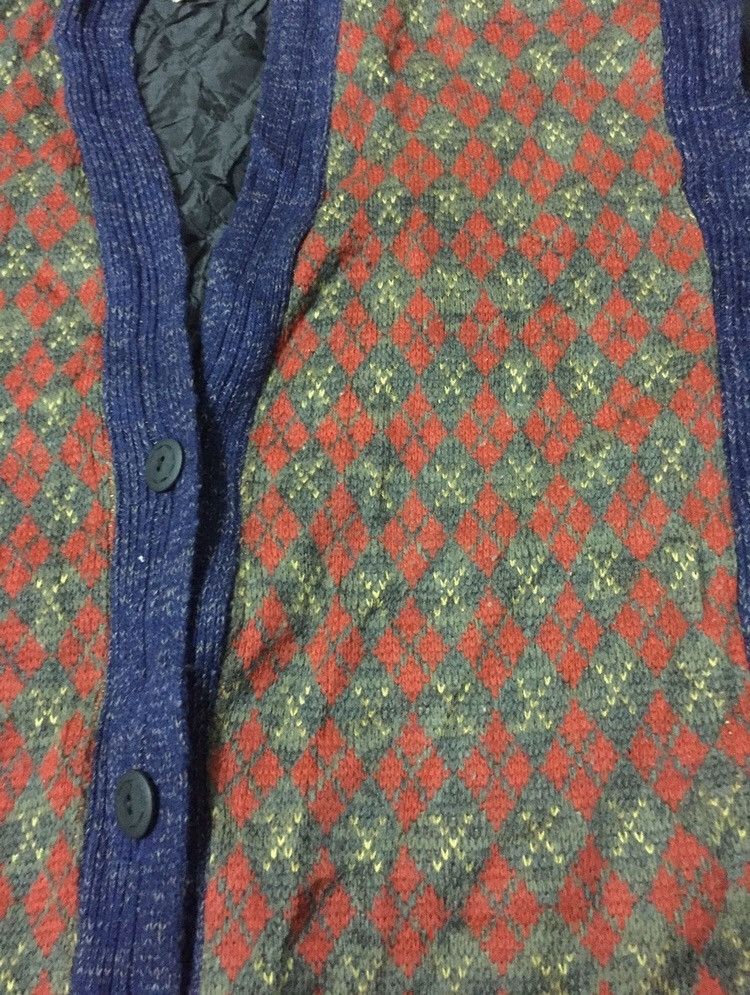 Indigo VERY RARE Vintage indigo wools vest japanese kimono Size US L / EU 52-54 / 3 - 3 Thumbnail