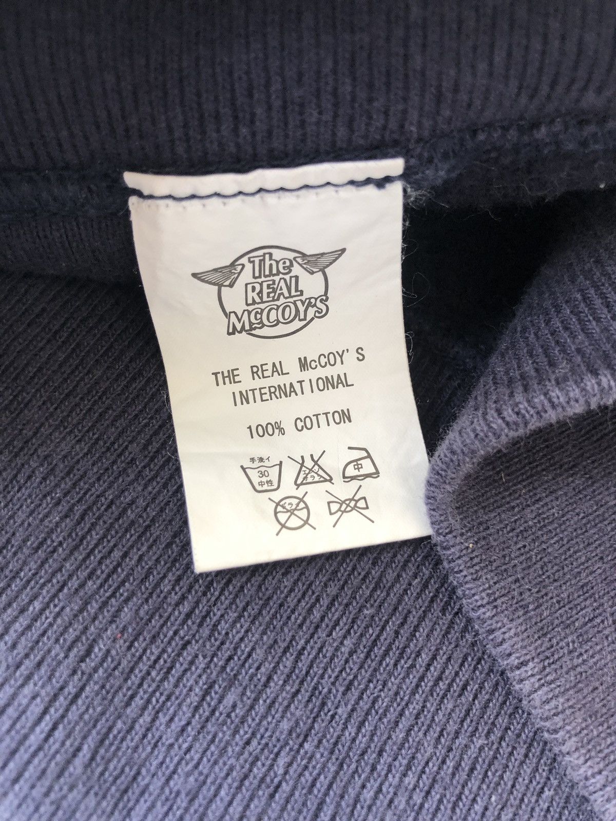 The Real McCoy's HEAT🔥The Real McCoys Military Academy Navy Hoodie Size US S / EU 44-46 / 1 - 6 Thumbnail