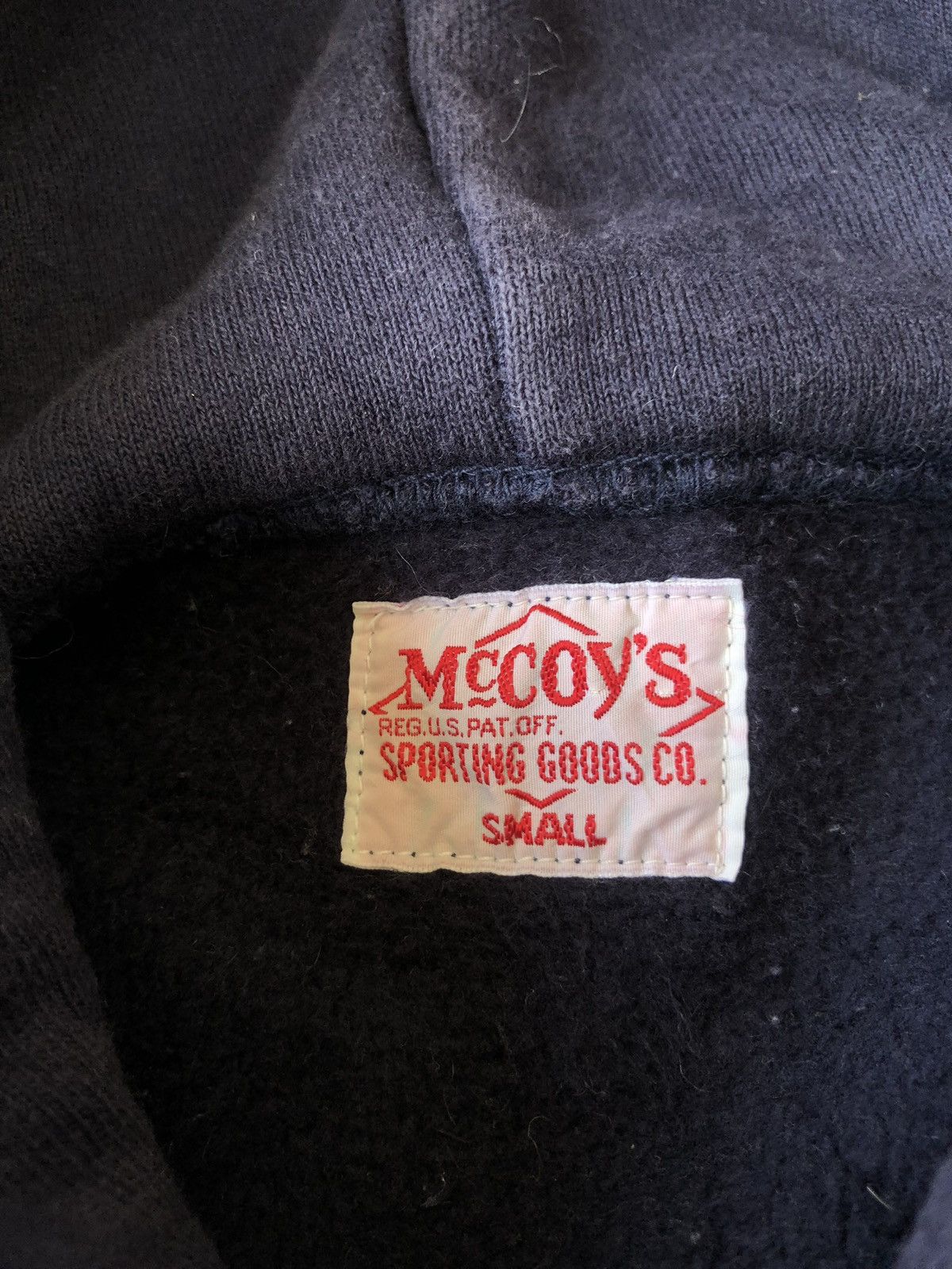 The Real McCoy's HEAT🔥The Real McCoys Military Academy Navy Hoodie Size US S / EU 44-46 / 1 - 5 Thumbnail