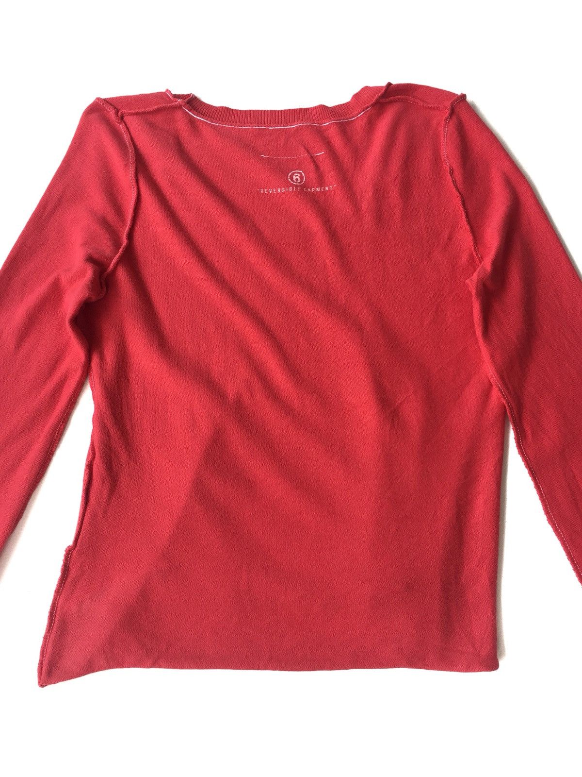 Maison Margiela MM6 Unusual Revisable Elongated Arm Crop Sweater Size US S / EU 44-46 / 1 - 1 Thumbnail
