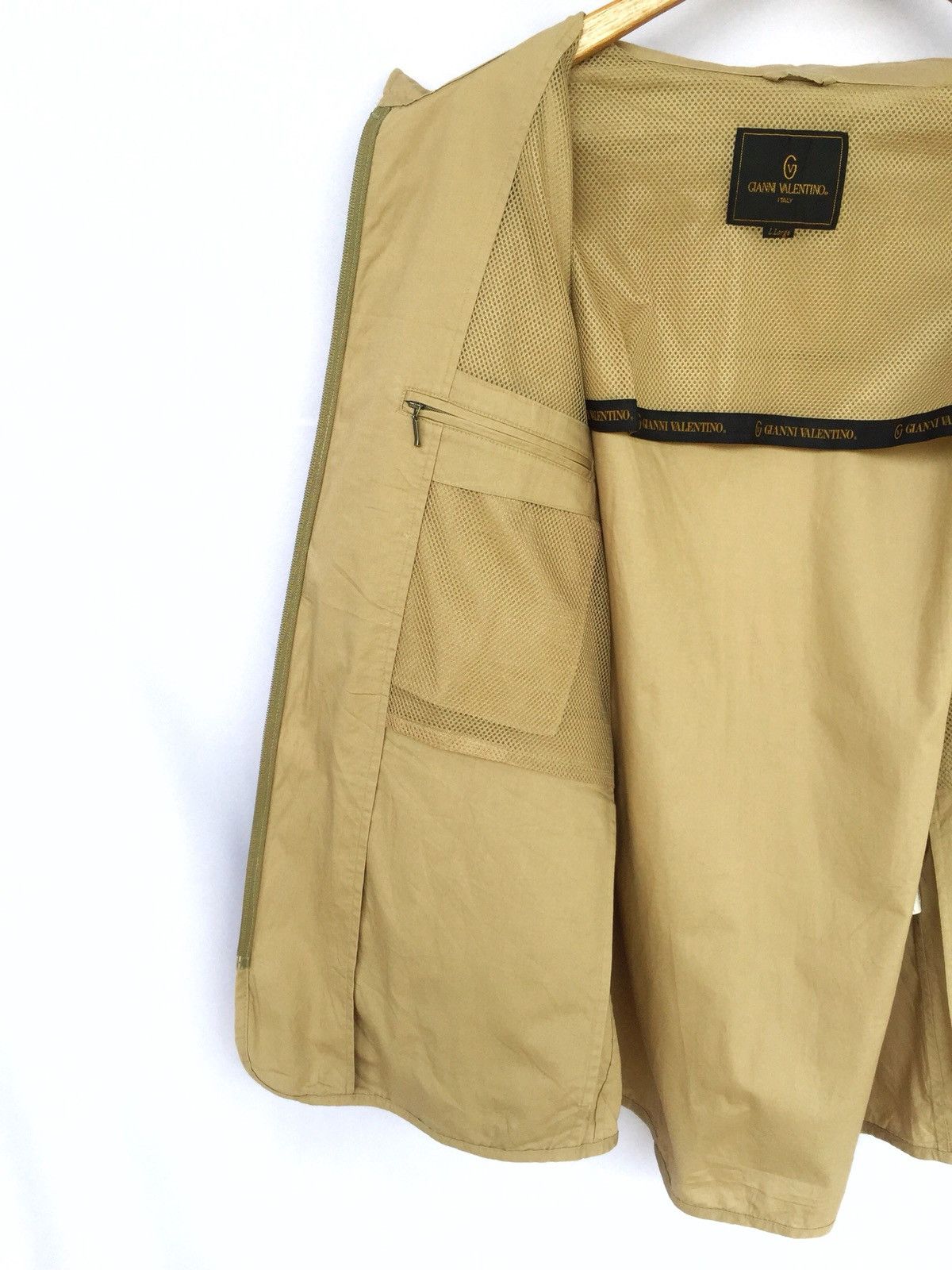 Valentino Gianni Valentino Multi Pocket OS Light Zip Jacket Size US L / EU 52-54 / 3 - 12 Thumbnail