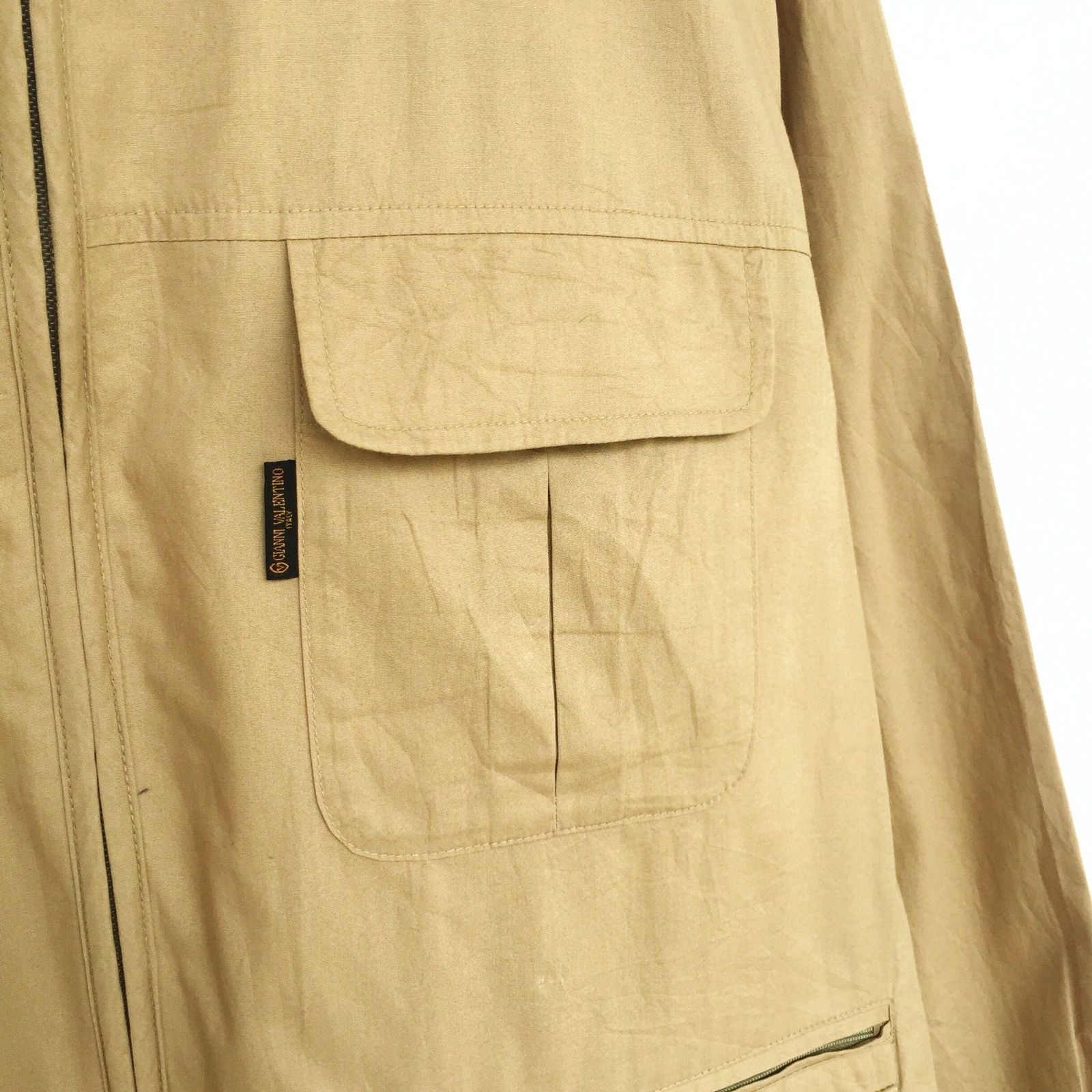 Valentino Gianni Valentino Multi Pocket OS Light Zip Jacket Size US L / EU 52-54 / 3 - 4 Thumbnail