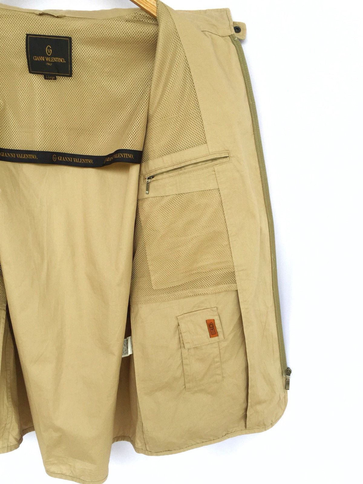 Valentino Gianni Valentino Multi Pocket OS Light Zip Jacket Size US L / EU 52-54 / 3 - 11 Thumbnail