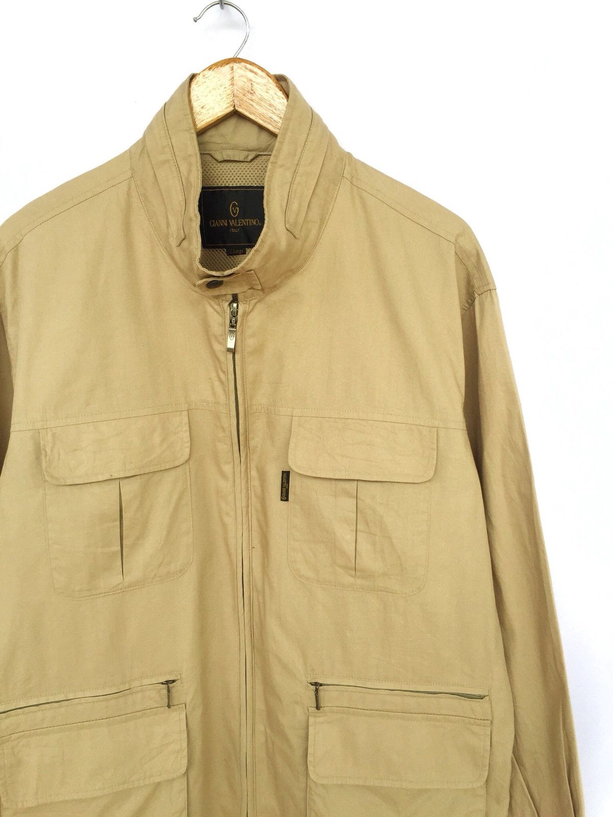 Valentino Gianni Valentino Multi Pocket OS Light Zip Jacket Size US L / EU 52-54 / 3 - 2 Thumbnail