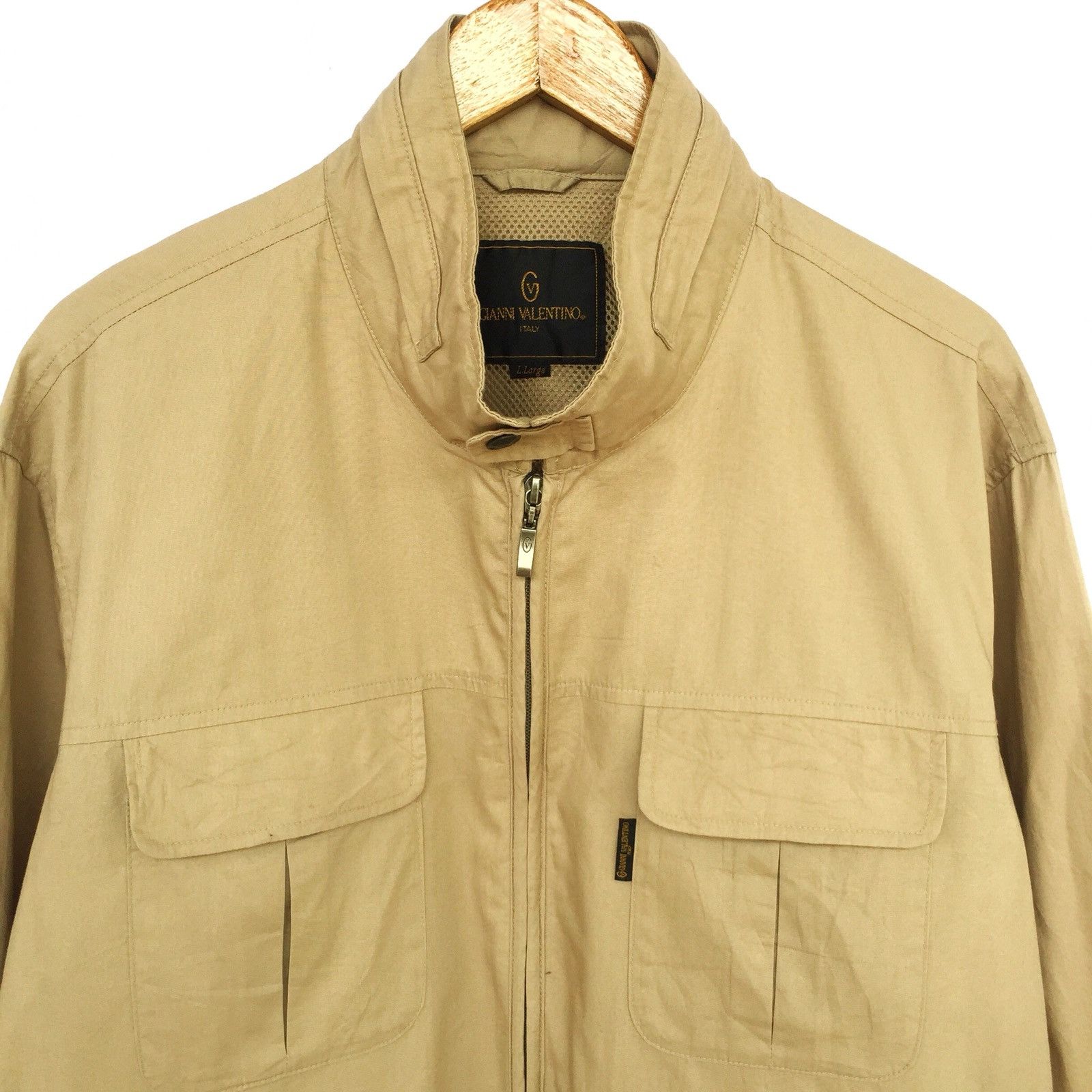 Valentino Gianni Valentino Multi Pocket OS Light Zip Jacket Size US L / EU 52-54 / 3 - 3 Thumbnail