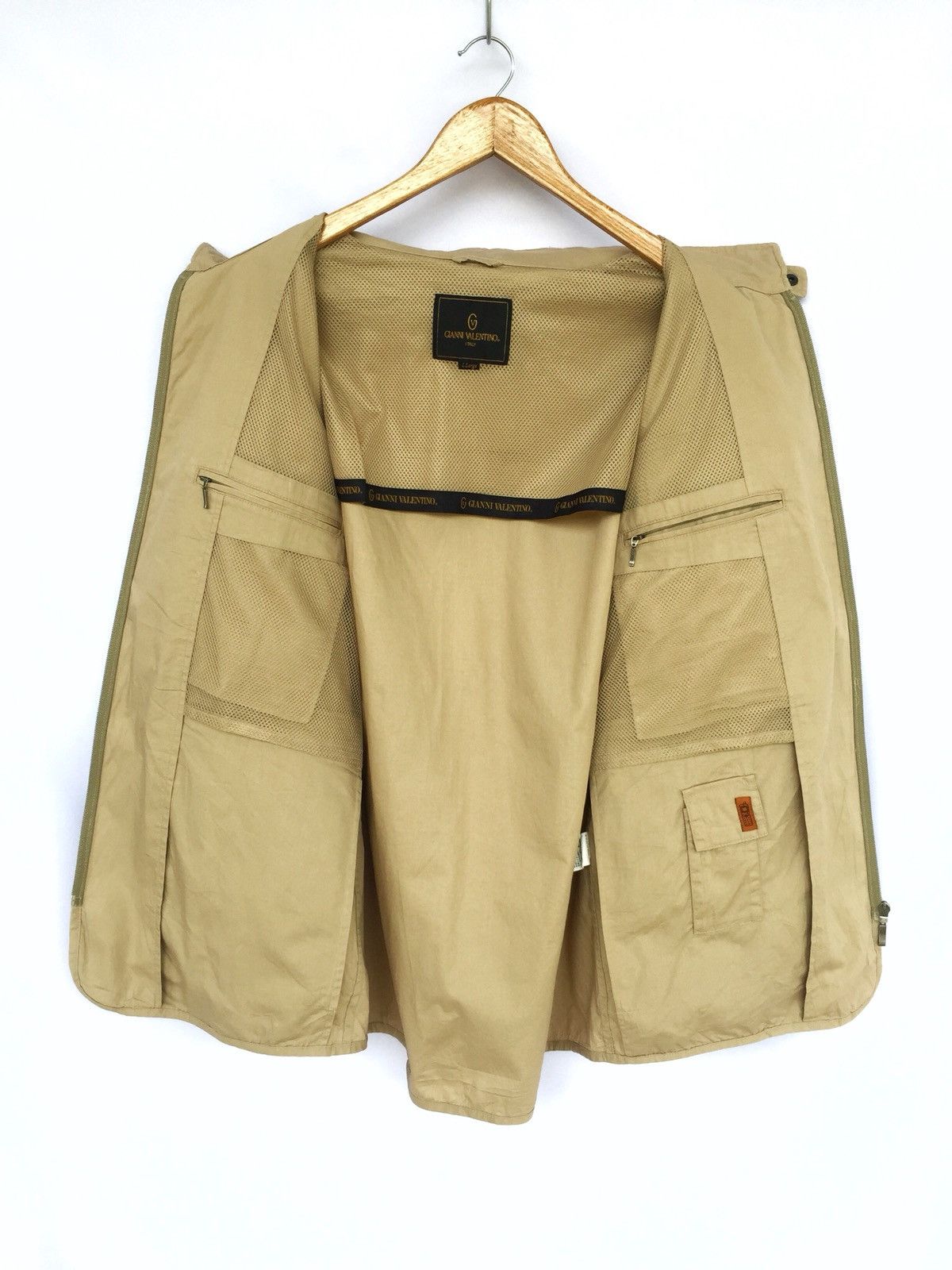 Valentino Gianni Valentino Multi Pocket OS Light Zip Jacket Size US L / EU 52-54 / 3 - 10 Thumbnail