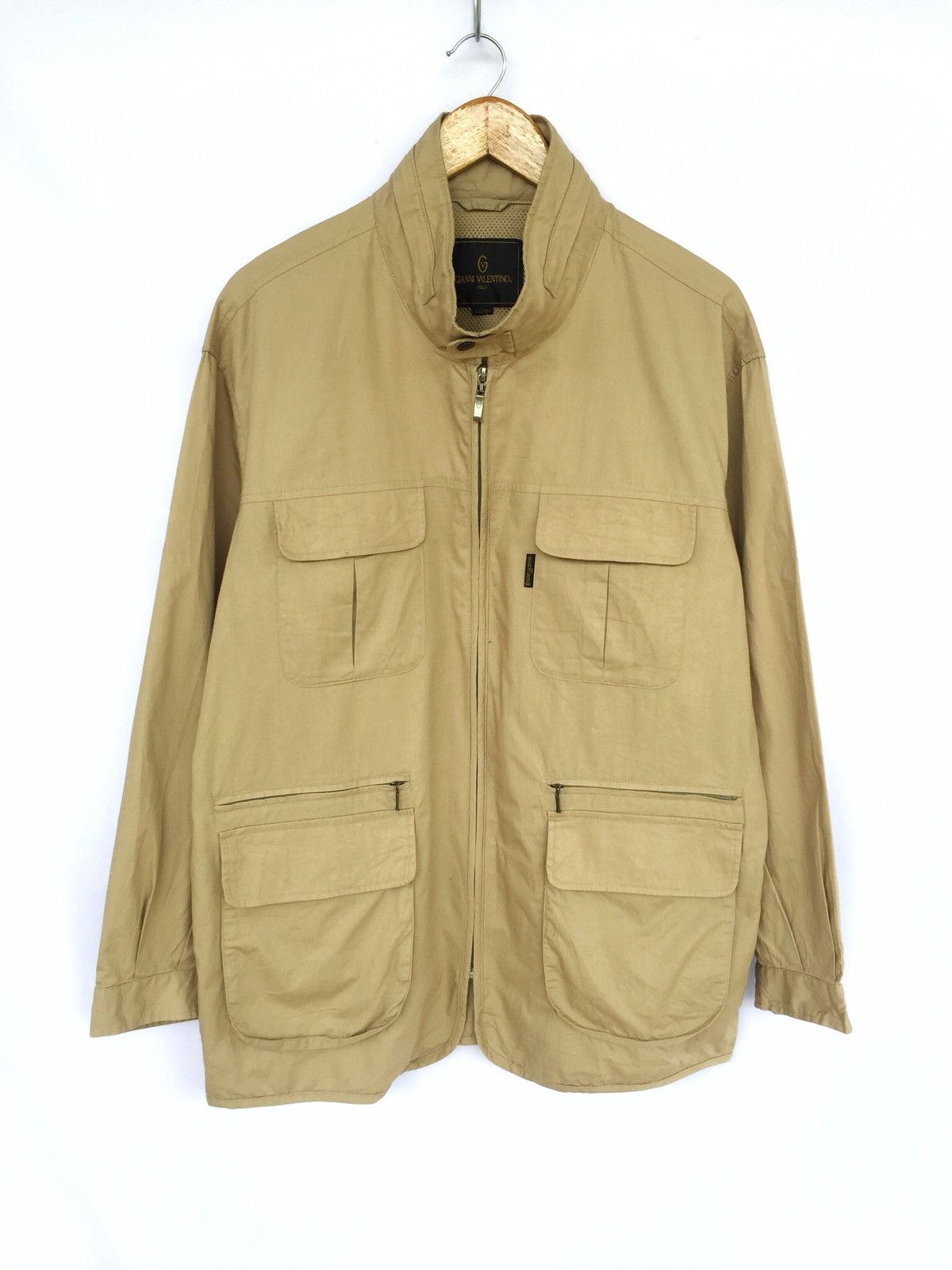 Valentino Gianni Valentino Multi Pocket OS Light Zip Jacket Size US L / EU 52-54 / 3 - 1 Thumbnail