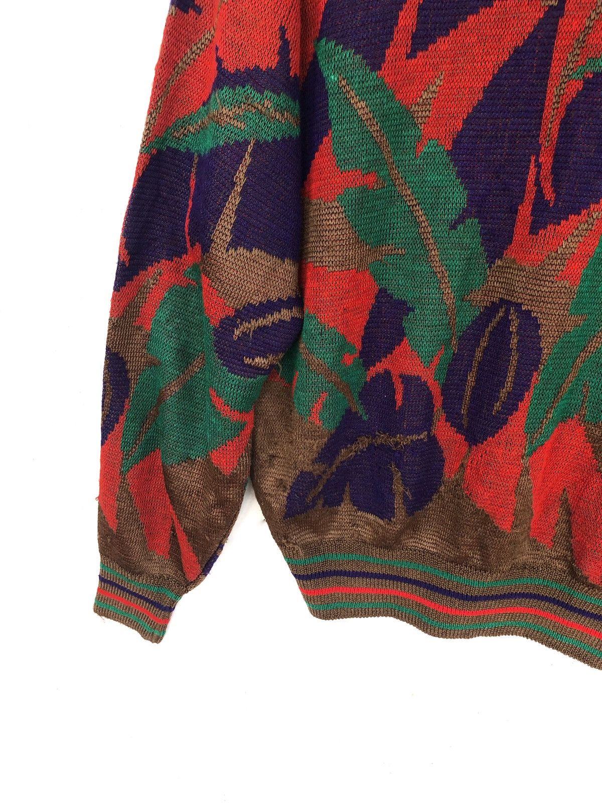 Lanvin DOPE🔥Lanvin Studio Paris O/S V Neck Hand Knitted Size US M / EU 48-50 / 2 - 6 Thumbnail
