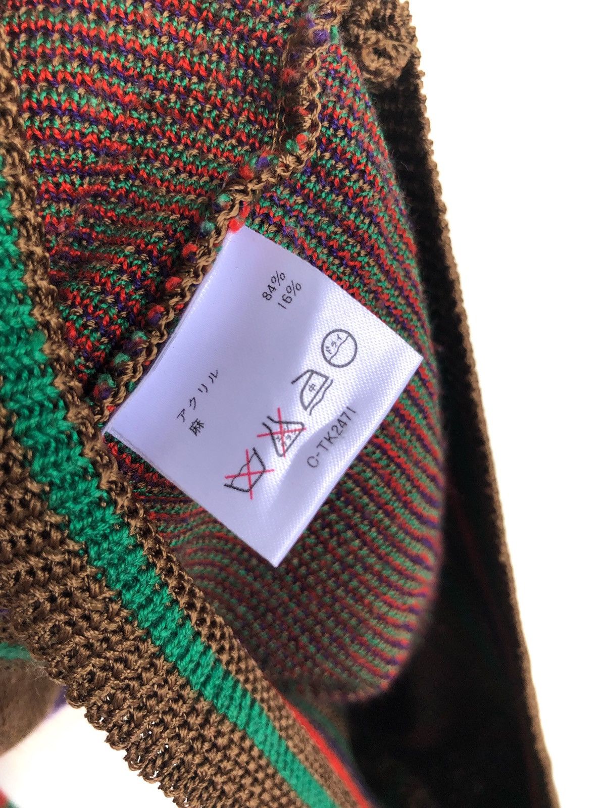 Lanvin DOPE🔥Lanvin Studio Paris O/S V Neck Hand Knitted Size US M / EU 48-50 / 2 - 8 Thumbnail