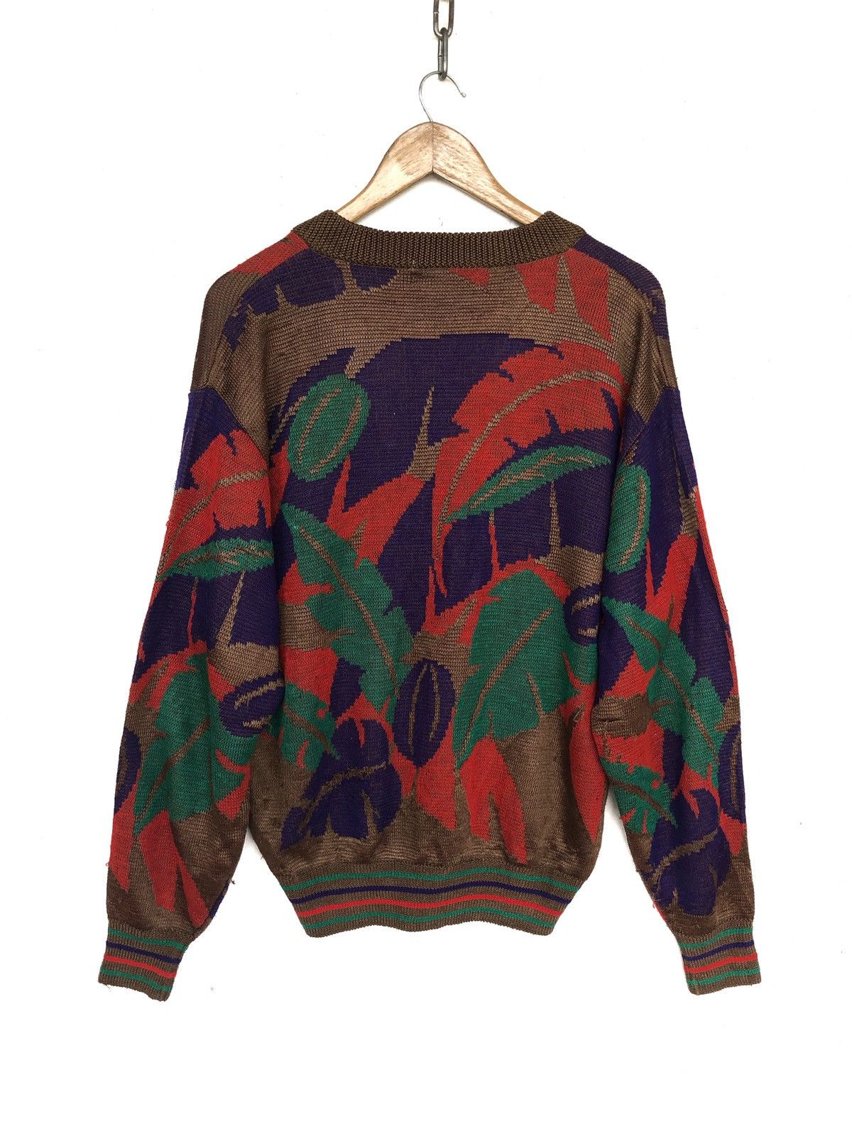 Lanvin DOPE🔥Lanvin Studio Paris O/S V Neck Hand Knitted Size US M / EU 48-50 / 2 - 3 Thumbnail