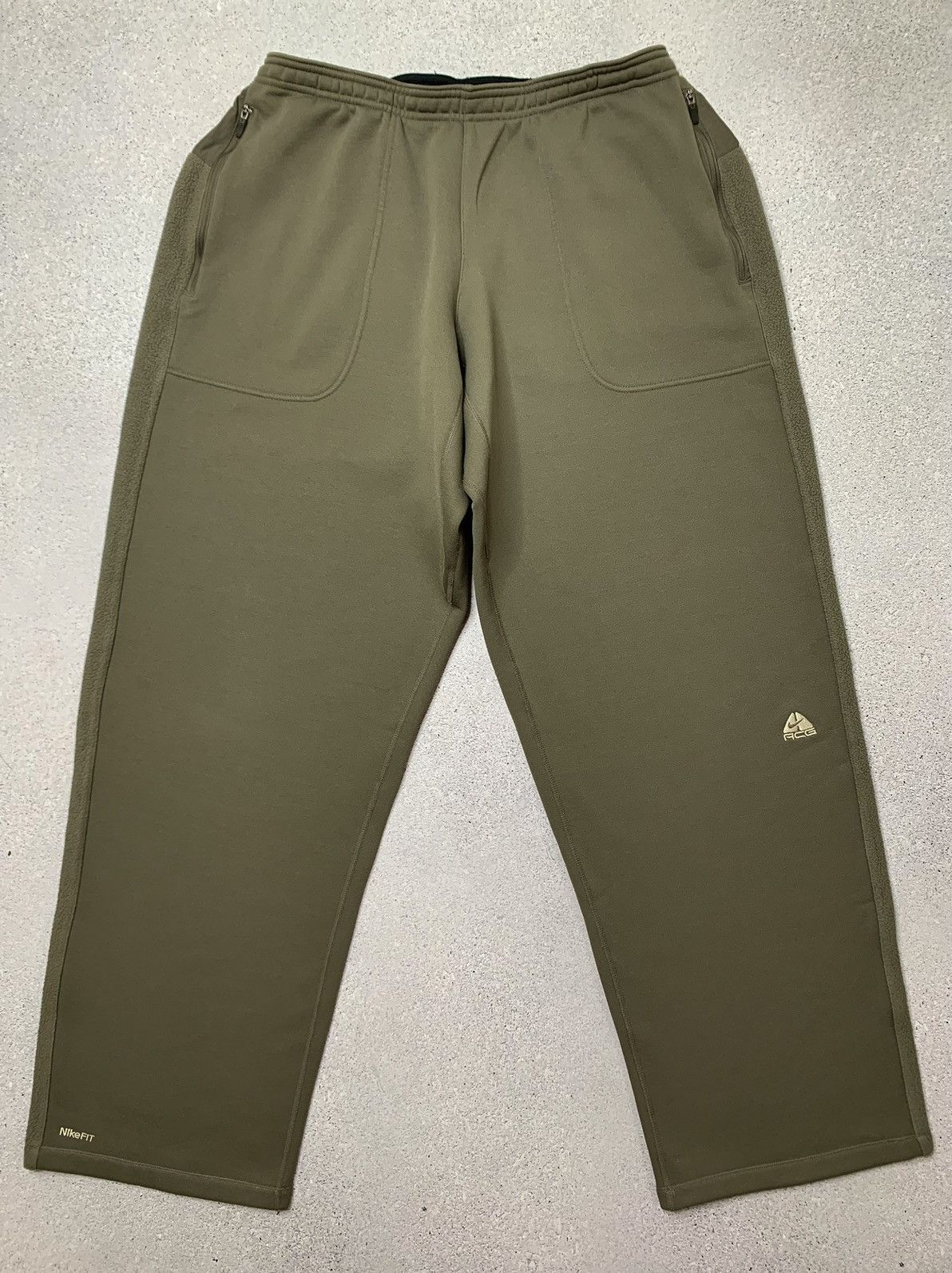 Nike ACG Vintage Nike ACG Fleece Sweatpants Therma Fit Size US 36 / EU 52 - 1 Thumbnail