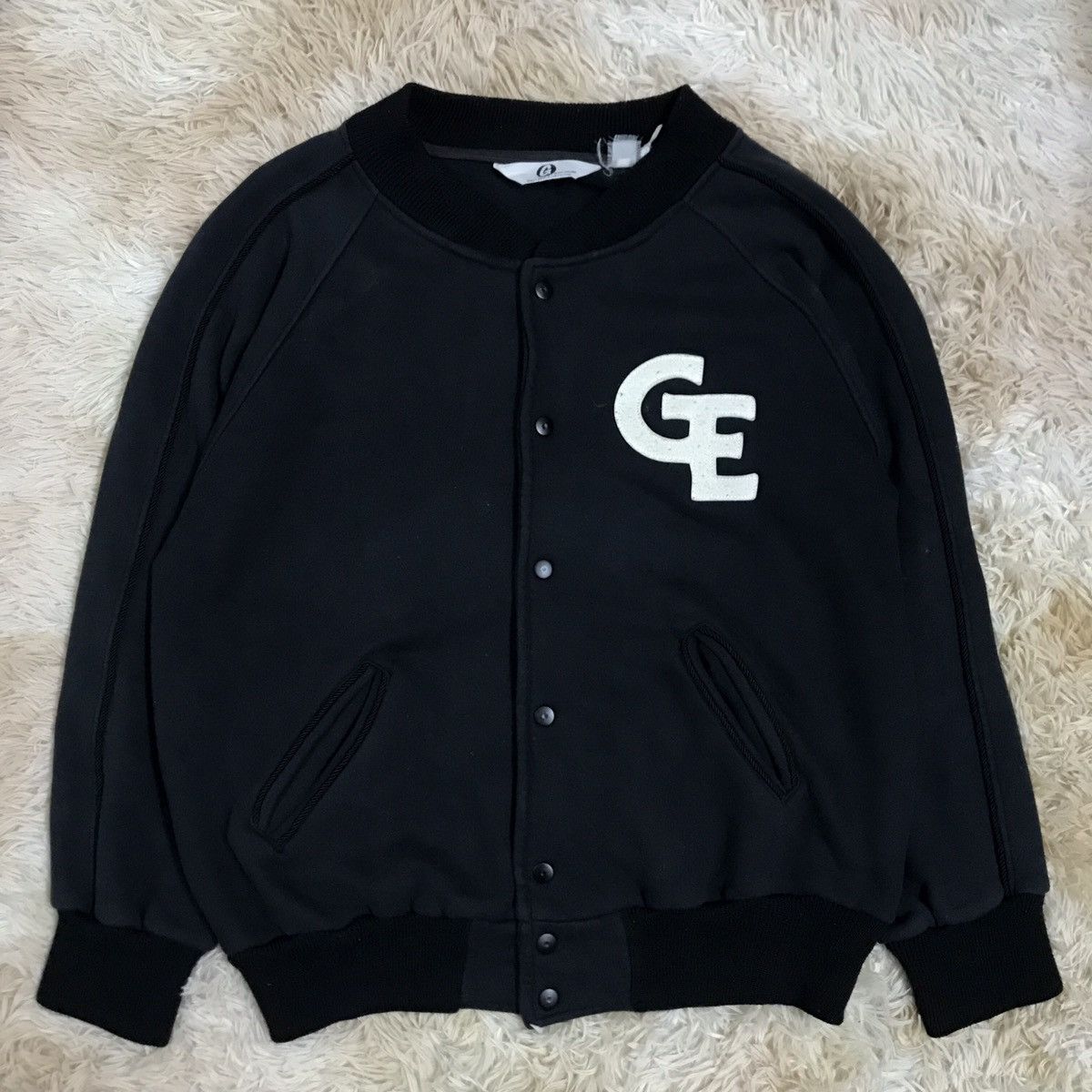 Goodenough GOODENOUGH 1990s Logo Varsity Jacket | Grailed