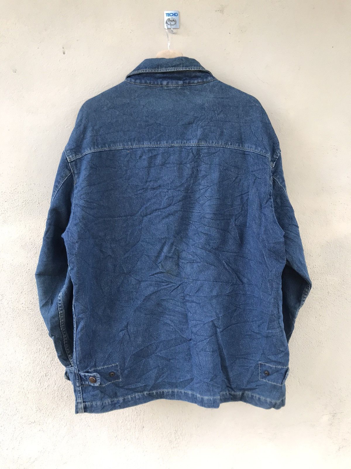 Madison Vintage Madison Walker zip Up denim Jacket Size US L / EU 52-54 / 3 - 2 Thumbnail