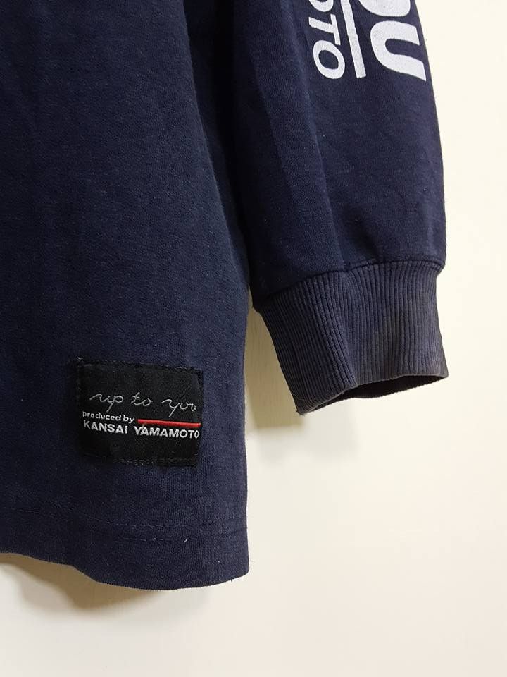 Designer × Kansai Yamamoto Kansai Yamamoto Up to You Spellout Embroidery Sweatshirt Size US L / EU 52-54 / 3 - 8 Thumbnail