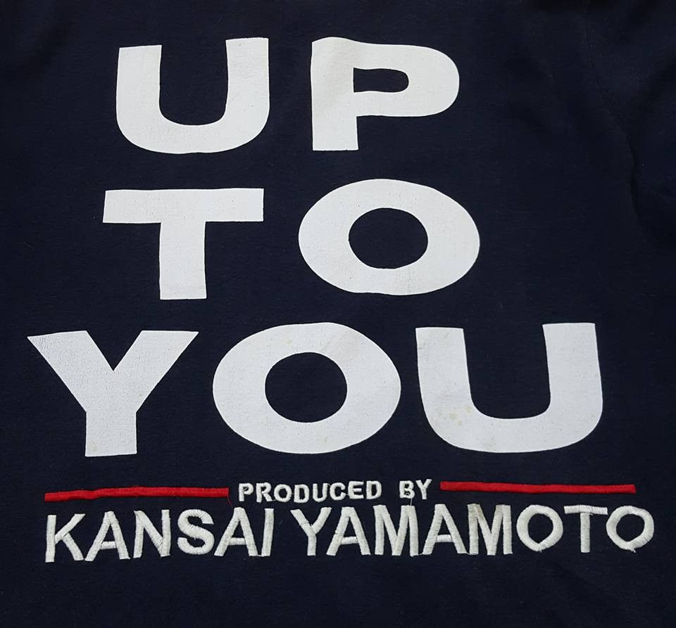 Designer × Kansai Yamamoto Kansai Yamamoto Up to You Spellout Embroidery Sweatshirt Size US L / EU 52-54 / 3 - 7 Thumbnail