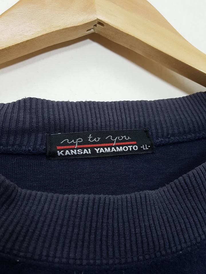 Designer × Kansai Yamamoto Kansai Yamamoto Up to You Spellout Embroidery Sweatshirt Size US L / EU 52-54 / 3 - 5 Thumbnail
