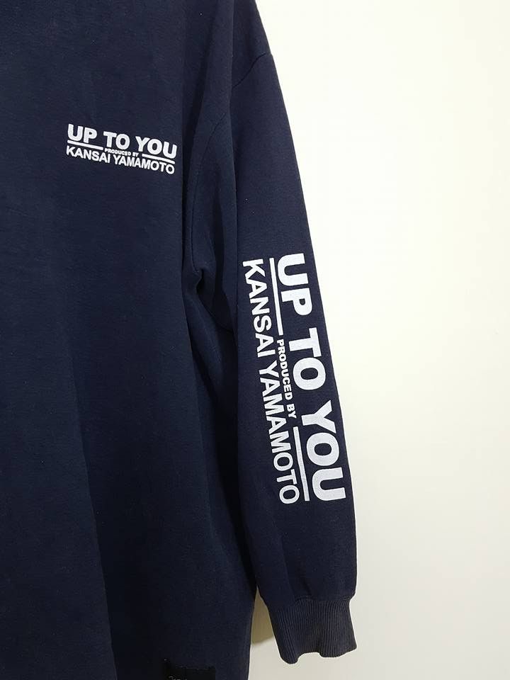 Designer × Kansai Yamamoto Kansai Yamamoto Up to You Spellout Embroidery Sweatshirt Size US L / EU 52-54 / 3 - 4 Thumbnail