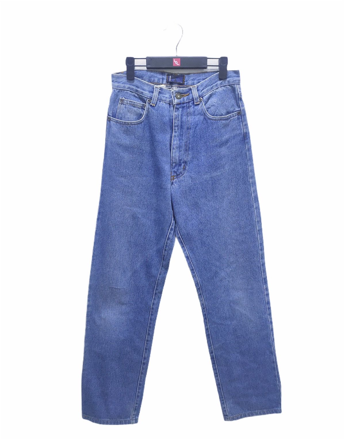 Mila Schon × Vintage Vintage80s MILA SCHON Regular Fit Embroidery Logo Rare Jean Size US 27 - 1 Thumbnail