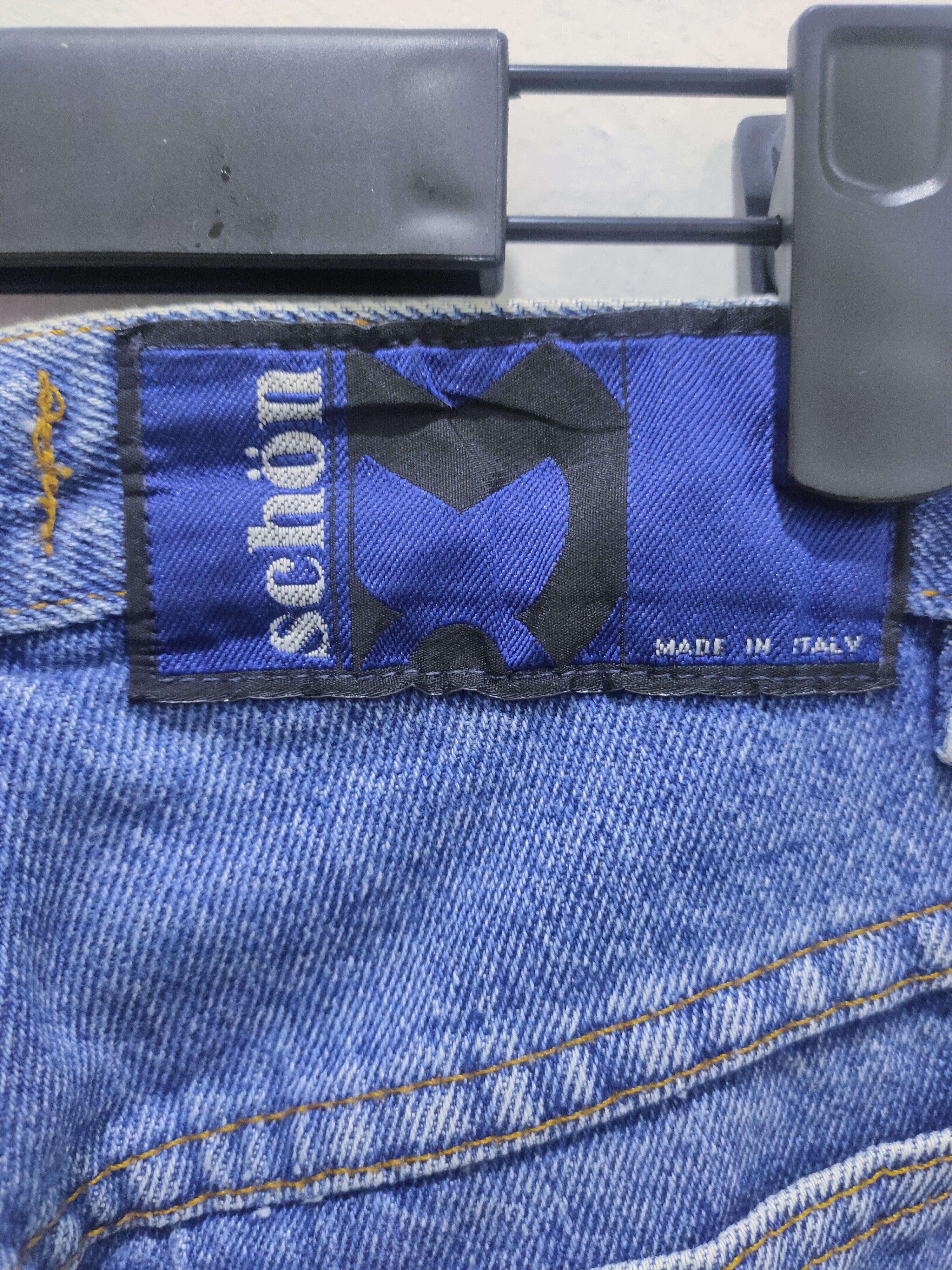 Mila Schon × Vintage Vintage80s MILA SCHON Regular Fit Embroidery Logo Rare Jean Size US 27 - 16 Thumbnail