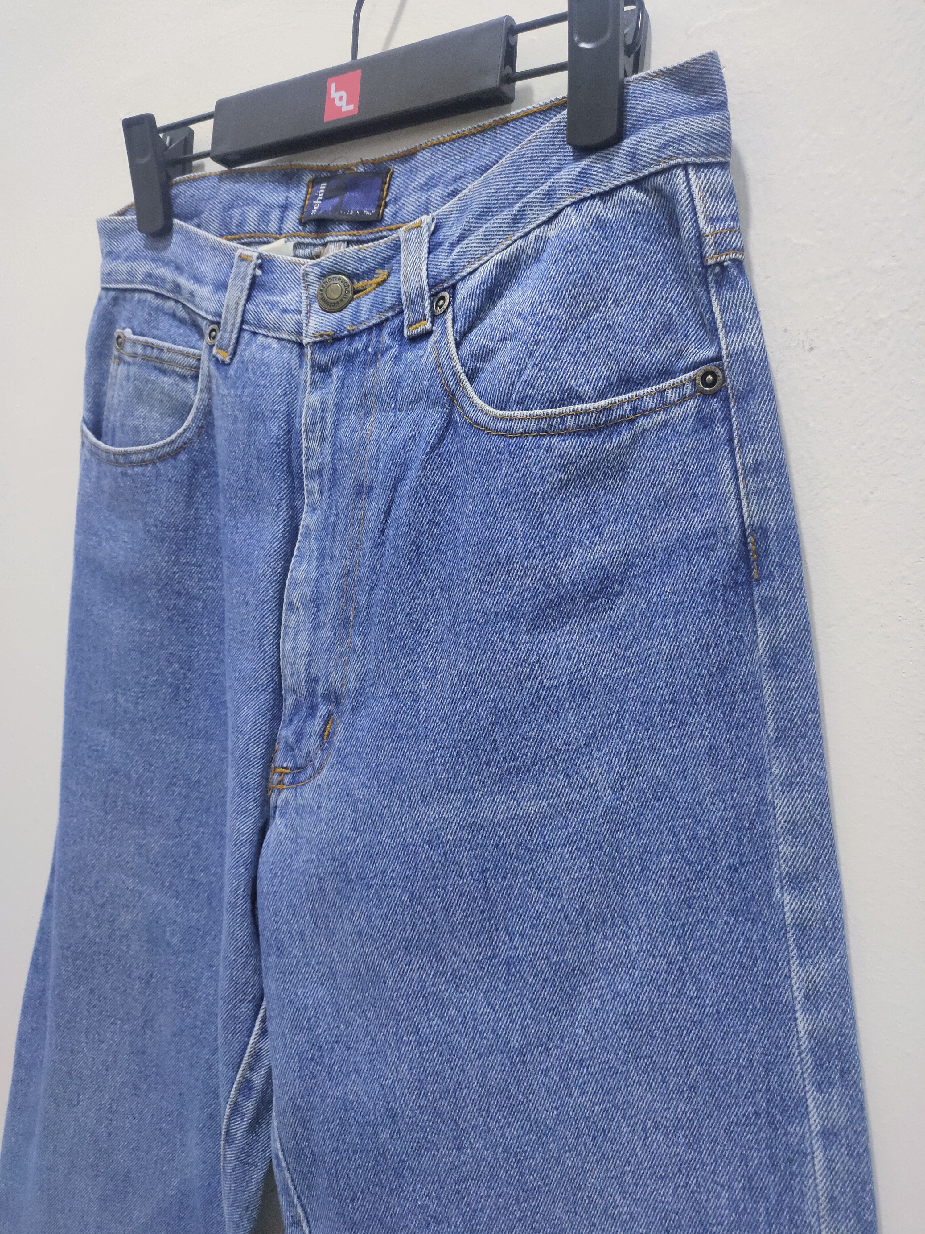 Mila Schon × Vintage Vintage80s MILA SCHON Regular Fit Embroidery Logo Rare Jean Size US 27 - 11 Thumbnail