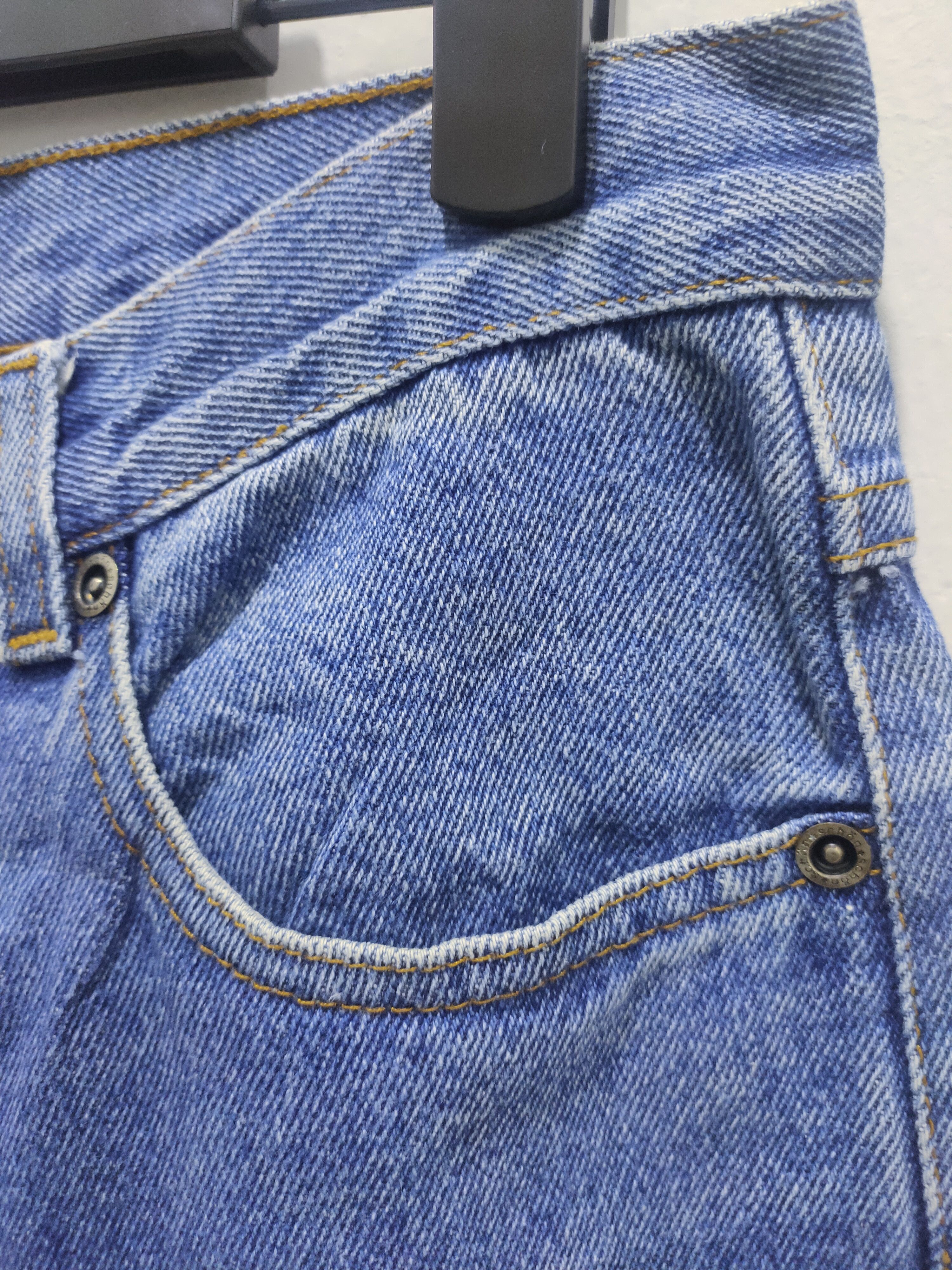 Mila Schon × Vintage Vintage80s MILA SCHON Regular Fit Embroidery Logo Rare Jean Size US 27 - 10 Thumbnail