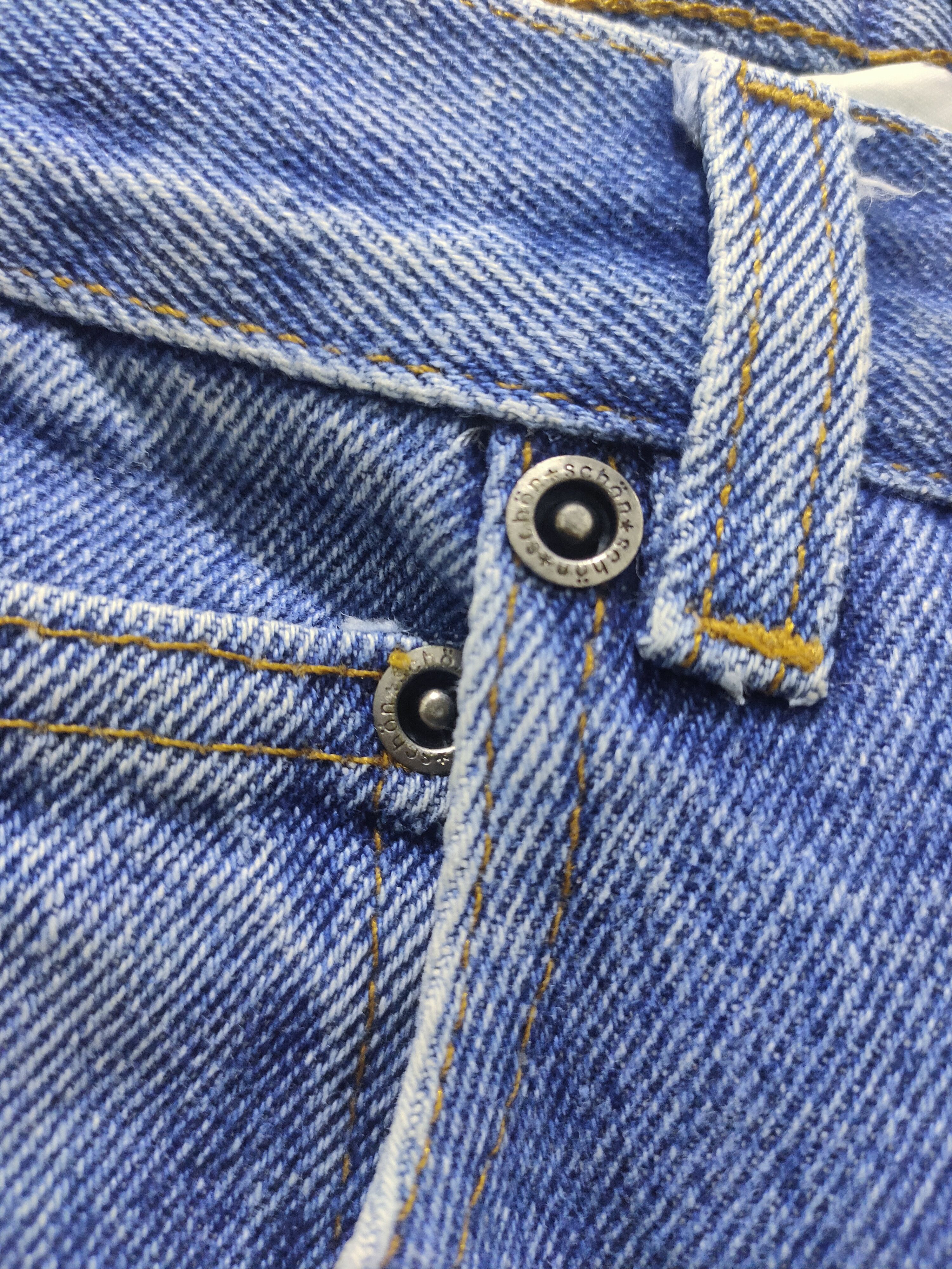 Mila Schon × Vintage Vintage80s MILA SCHON Regular Fit Embroidery Logo Rare Jean Size US 27 - 8 Thumbnail
