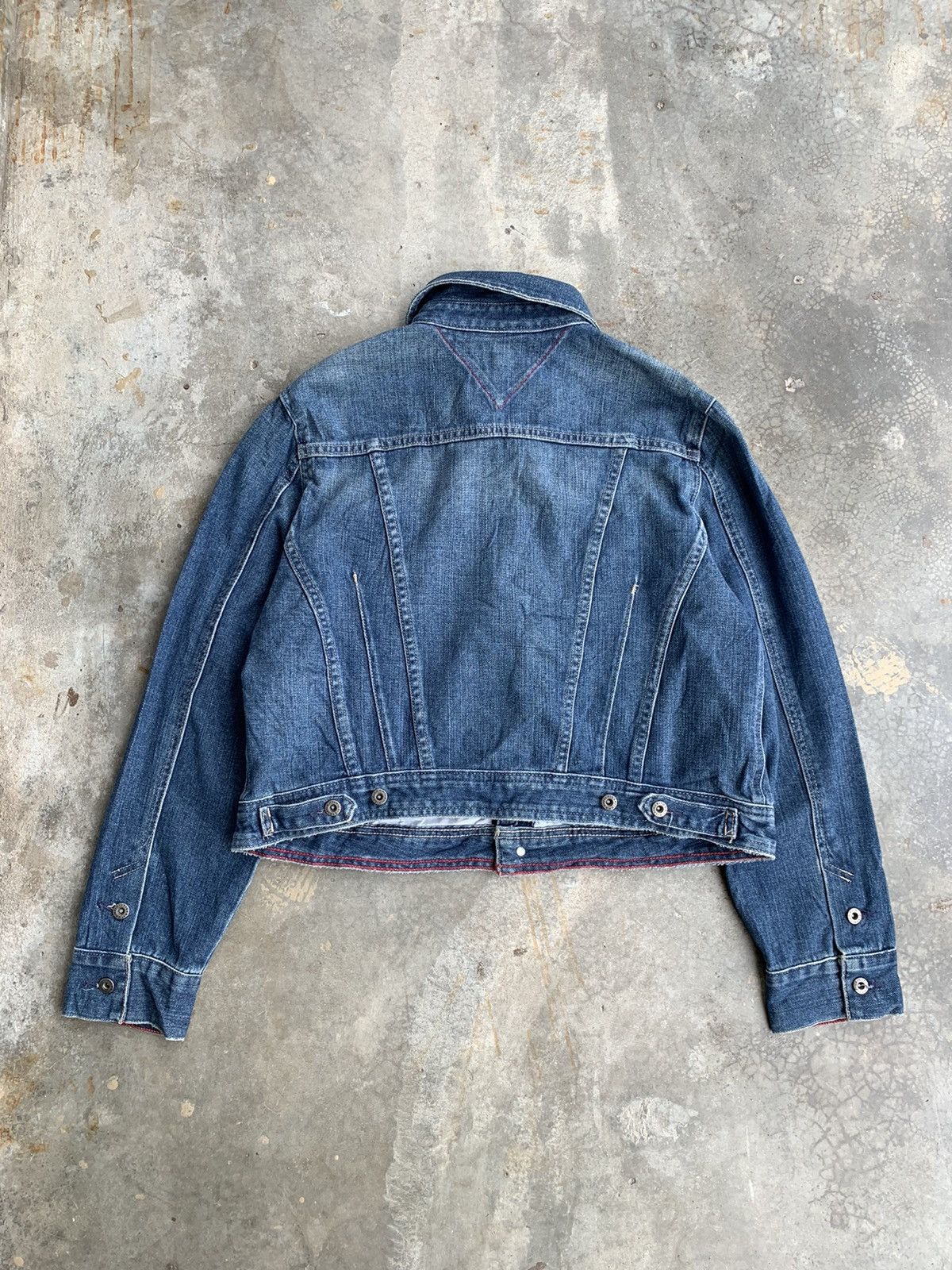 Tommy Hilfiger Tommy Hilfiger Trucker Jacket Size US L / EU 52-54 / 3 - 3 Thumbnail