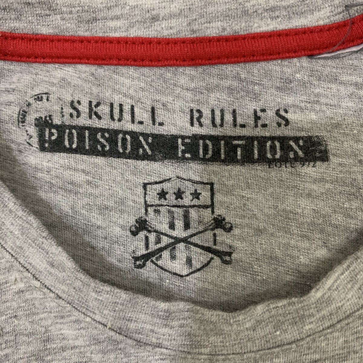 Other SKULL RULE Poison Edition Beware Flying Bat Big Logo Tshirt Size US S / EU 44-46 / 1 - 14 Thumbnail