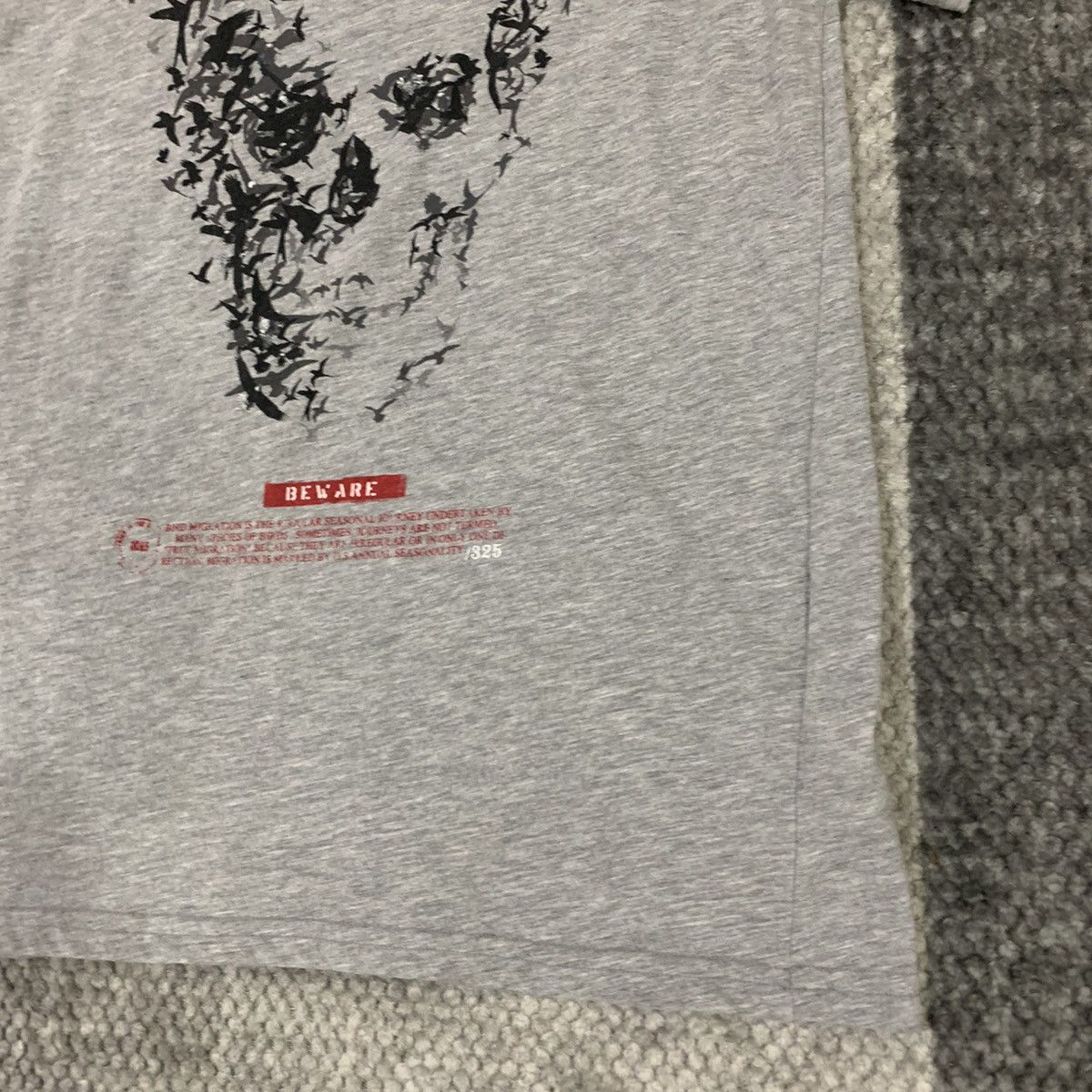 Other SKULL RULE Poison Edition Beware Flying Bat Big Logo Tshirt Size US S / EU 44-46 / 1 - 6 Thumbnail