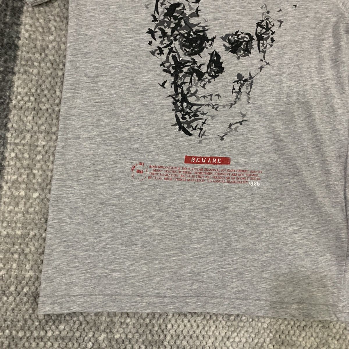 Other SKULL RULE Poison Edition Beware Flying Bat Big Logo Tshirt Size US S / EU 44-46 / 1 - 5 Thumbnail