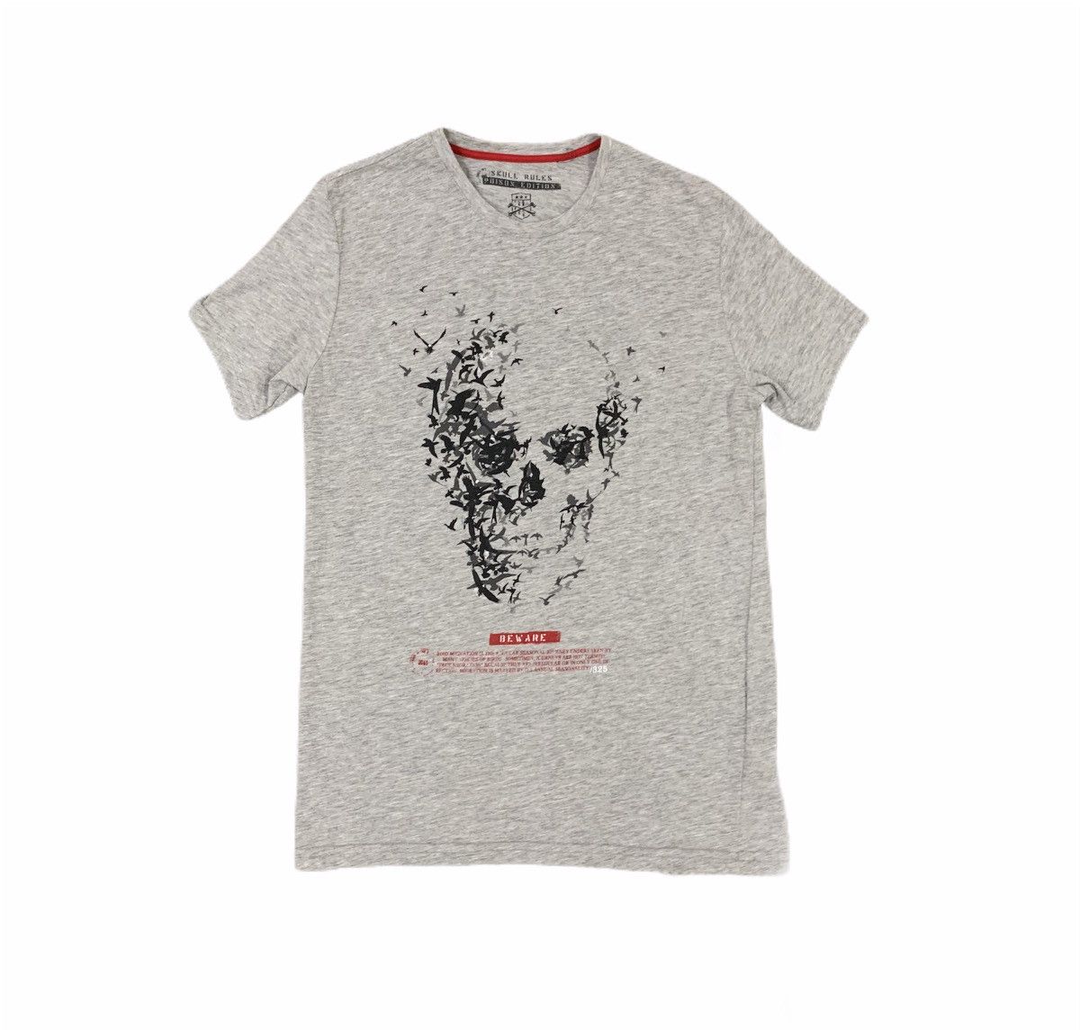 Other SKULL RULE Poison Edition Beware Flying Bat Big Logo Tshirt Size US S / EU 44-46 / 1 - 1 Thumbnail