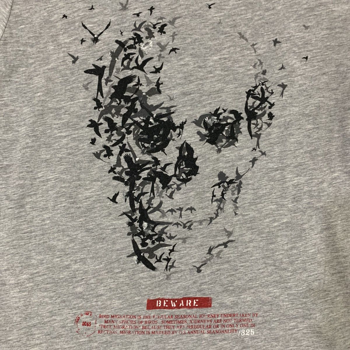 Other SKULL RULE Poison Edition Beware Flying Bat Big Logo Tshirt Size US S / EU 44-46 / 1 - 8 Thumbnail