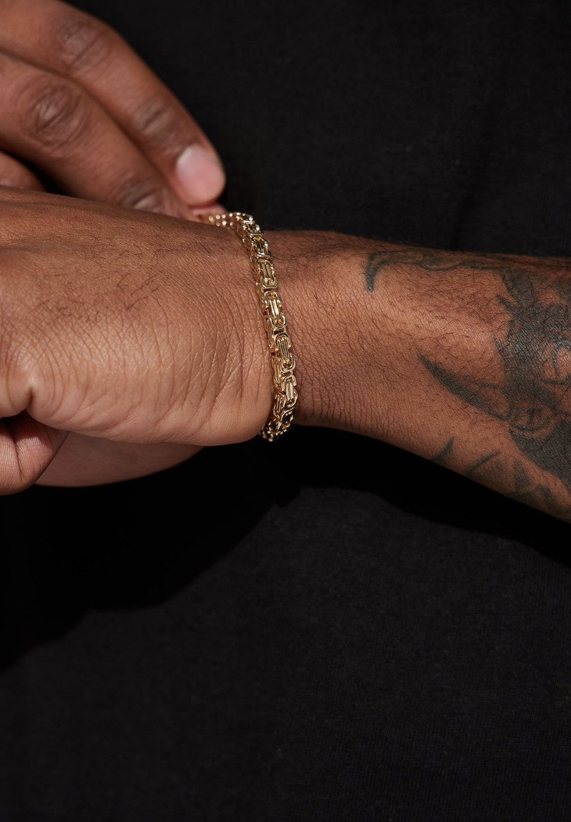Stainless Steel Bracelet in Gold