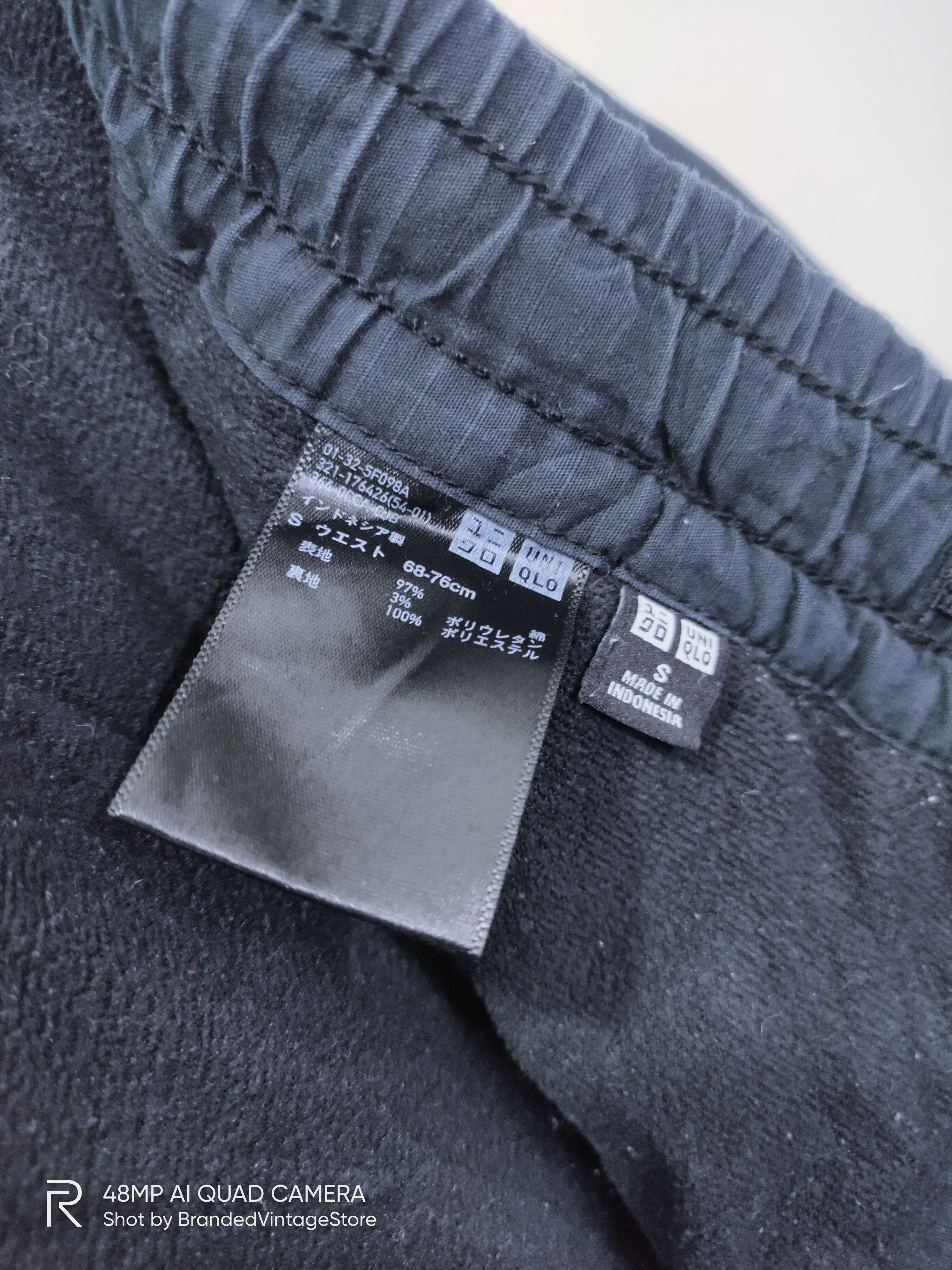 Bleach Goods × Uniqlo UNIQLO Fleece Inside Pullover Jogger Sweatpant Cargo Pants Size US 29 - 17 Thumbnail