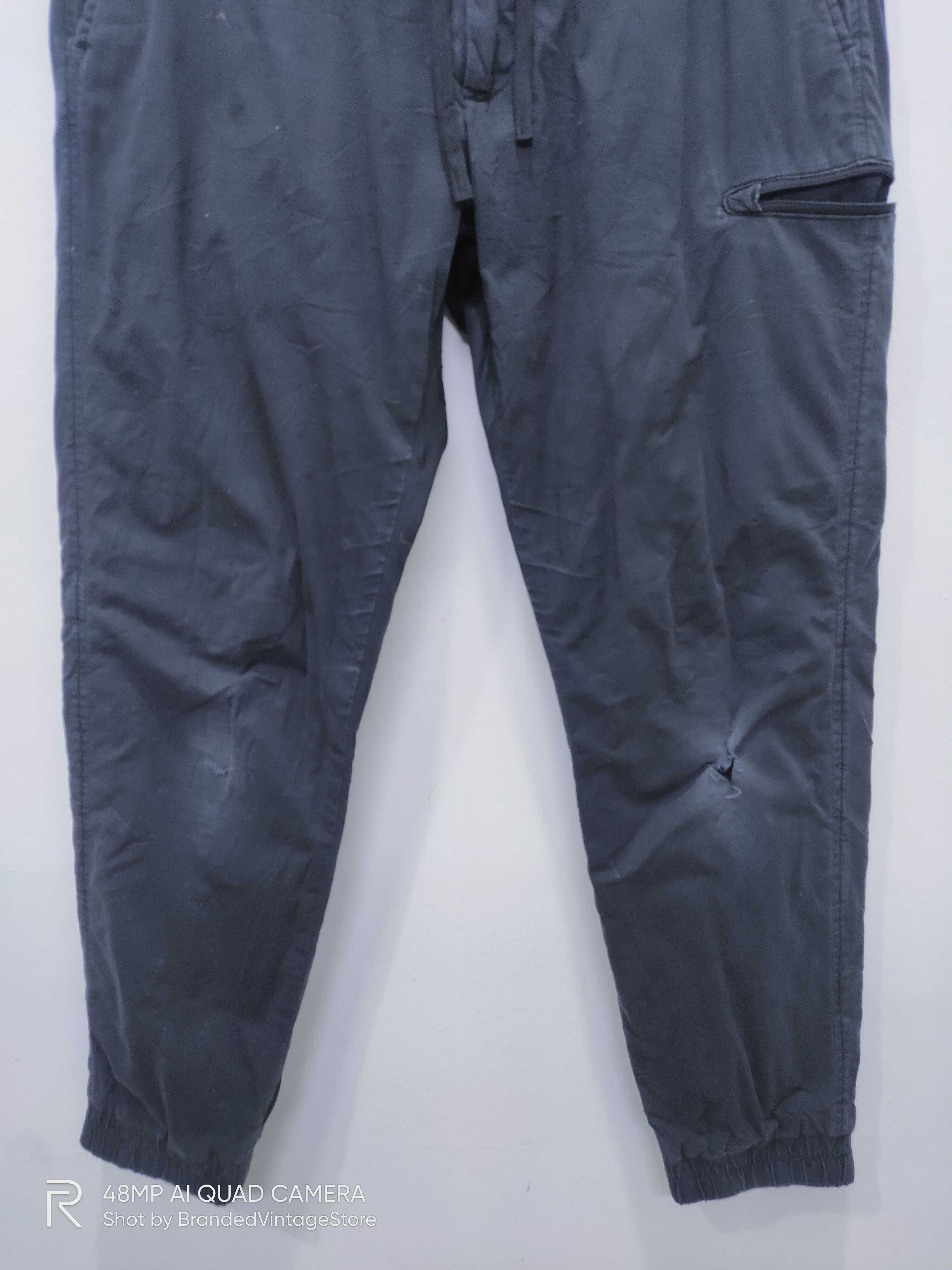 Bleach Goods × Uniqlo UNIQLO Fleece Inside Pullover Jogger Sweatpant Cargo Pants Size US 29 - 5 Thumbnail