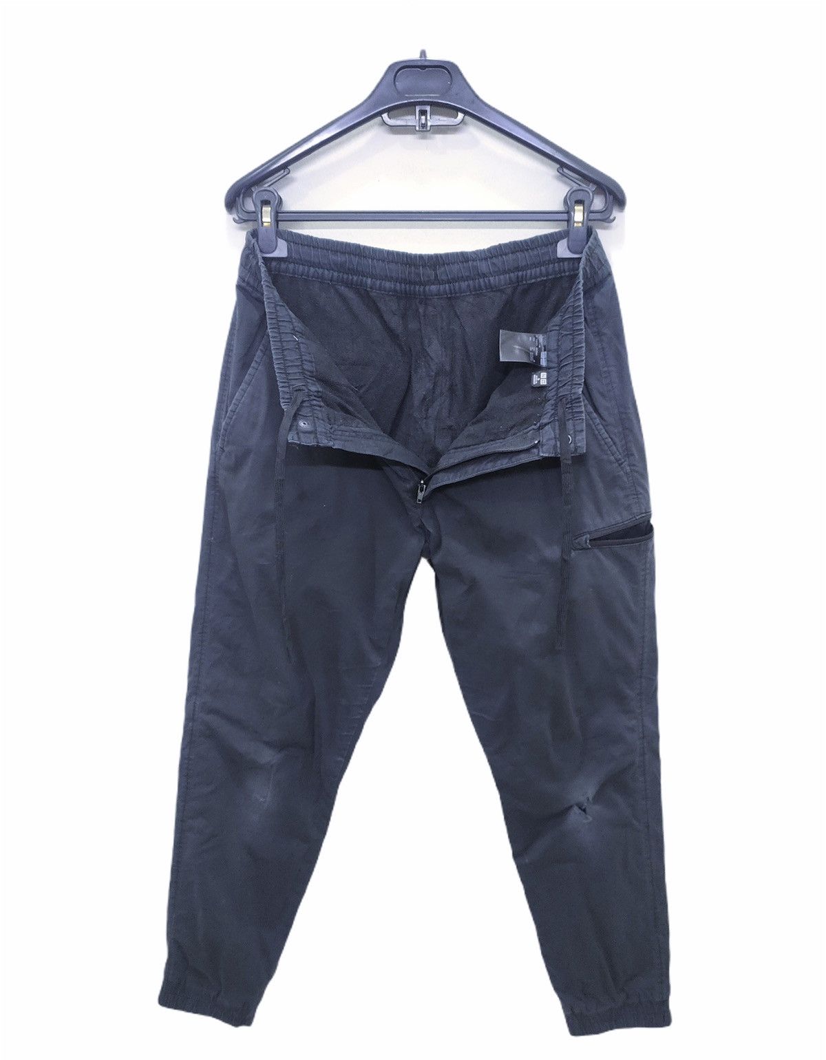 Bleach Goods × Uniqlo UNIQLO Fleece Inside Pullover Jogger Sweatpant Cargo Pants Size US 29 - 3 Thumbnail