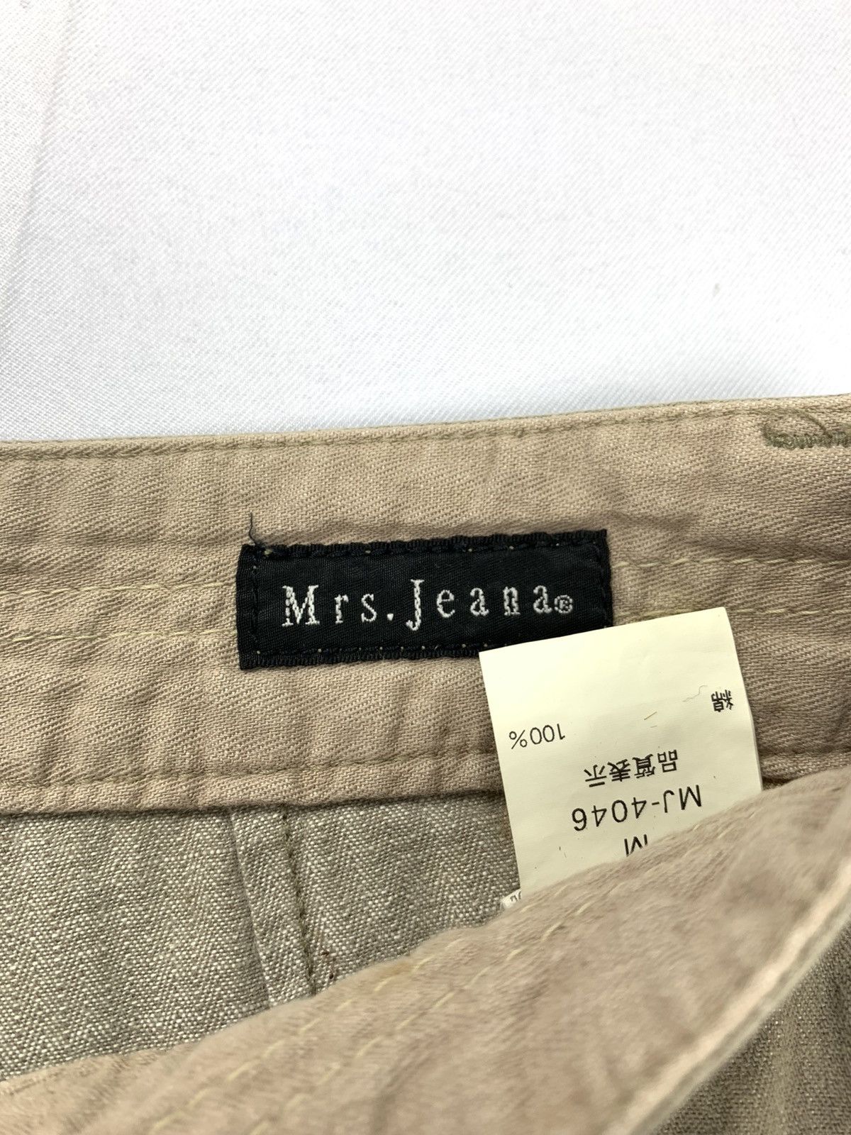 Japanese Brand MRS.JEANA Vintage Stripe Pattern Punk Style Fade Short Pant Size US 29 - 17 Thumbnail