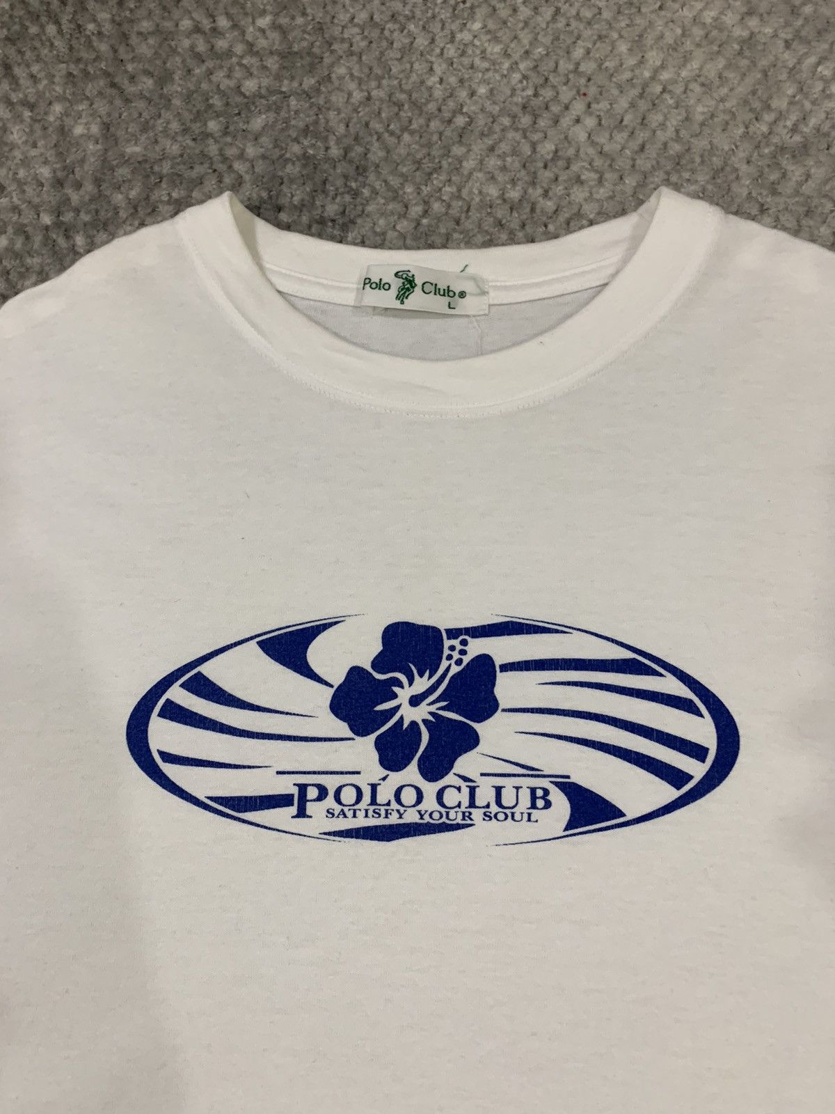 Japanese Brand × Polo Ralph Lauren POLO RALPH LAUREN CLUB Vintag Floral Big Logo Graphic Shirt Size US M / EU 48-50 / 2 - 3 Thumbnail