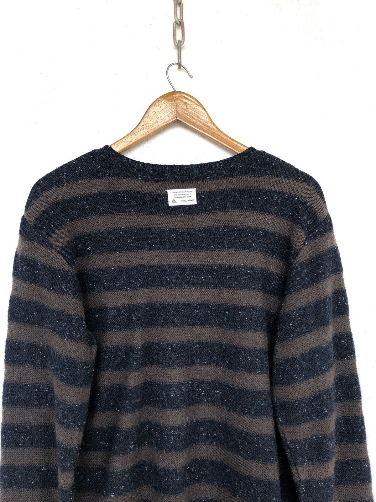 Final Home OG Final Home Reconstruct Yam Stripe Hand Knitted Size US S / EU 44-46 / 1 - 6 Thumbnail