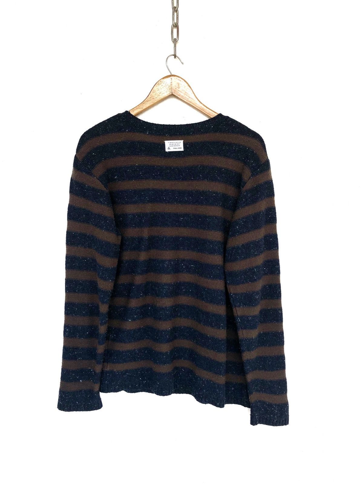 Final Home OG Final Home Reconstruct Yam Stripe Hand Knitted Size US S / EU 44-46 / 1 - 5 Thumbnail