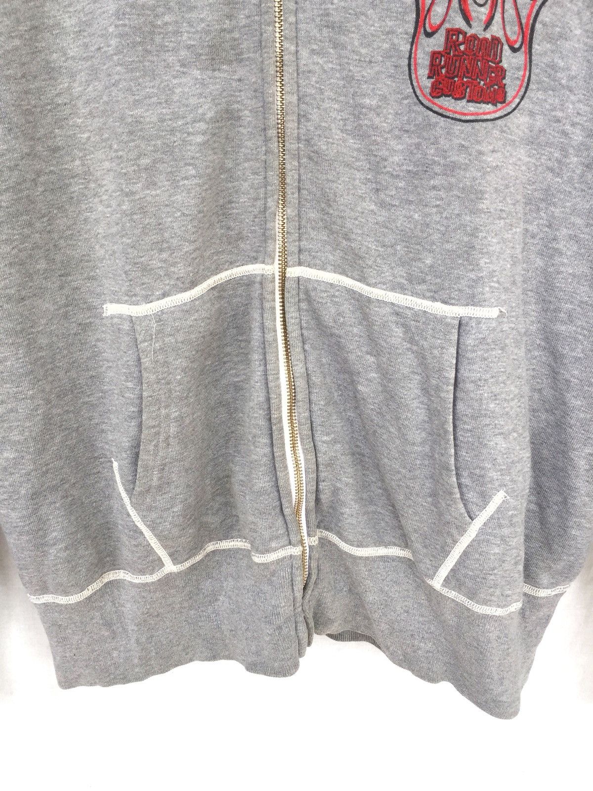 Sugar Cane RARE🔥Road Runner Mascot Grey Oversized Hoodie Size US L / EU 52-54 / 3 - 5 Thumbnail