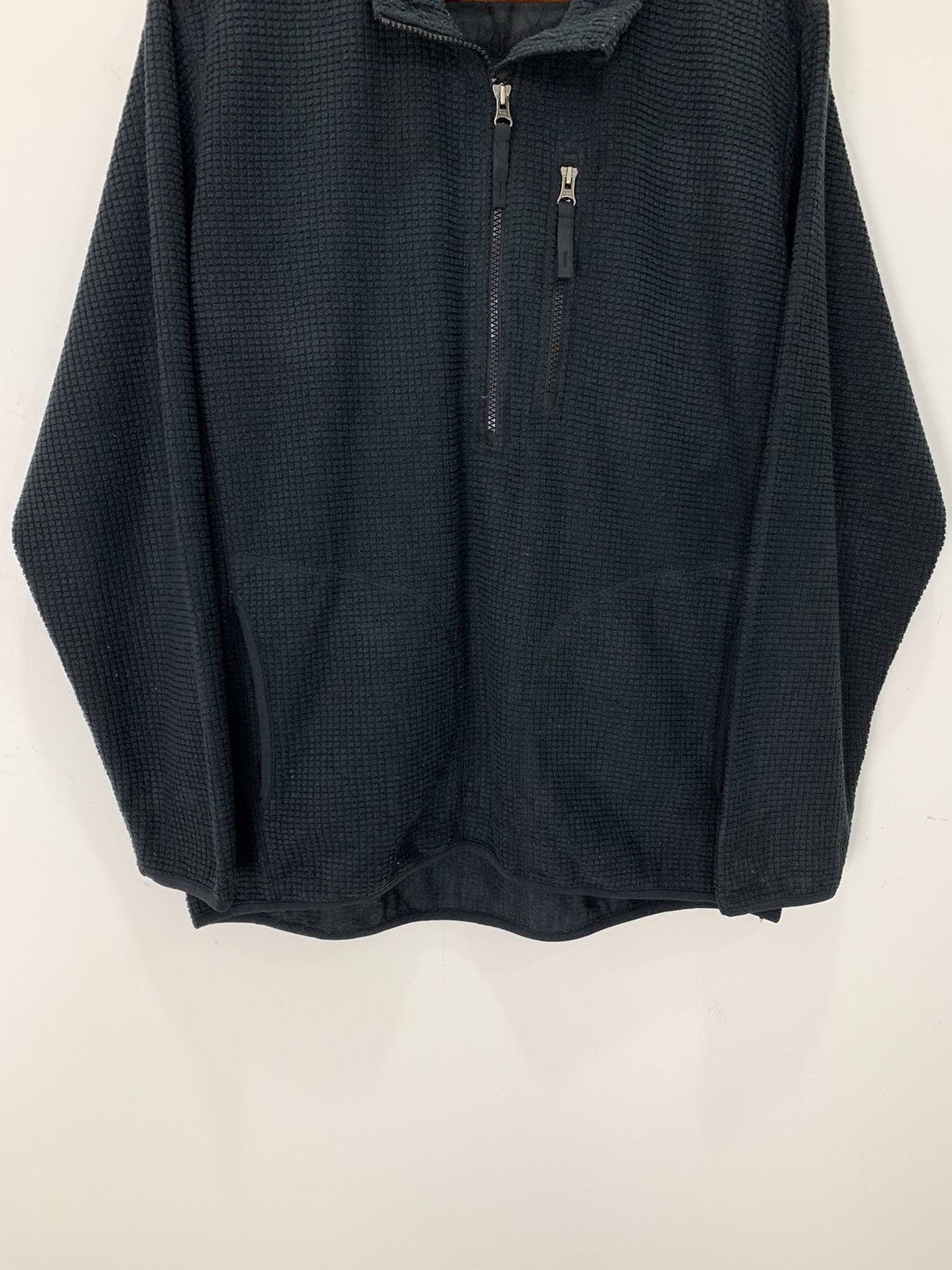 Japanese Brand × Uniqlo UNIQLO Brick Block Fleece Multipocket HalfZipper Sweatshirt Size US L / EU 52-54 / 3 - 5 Thumbnail