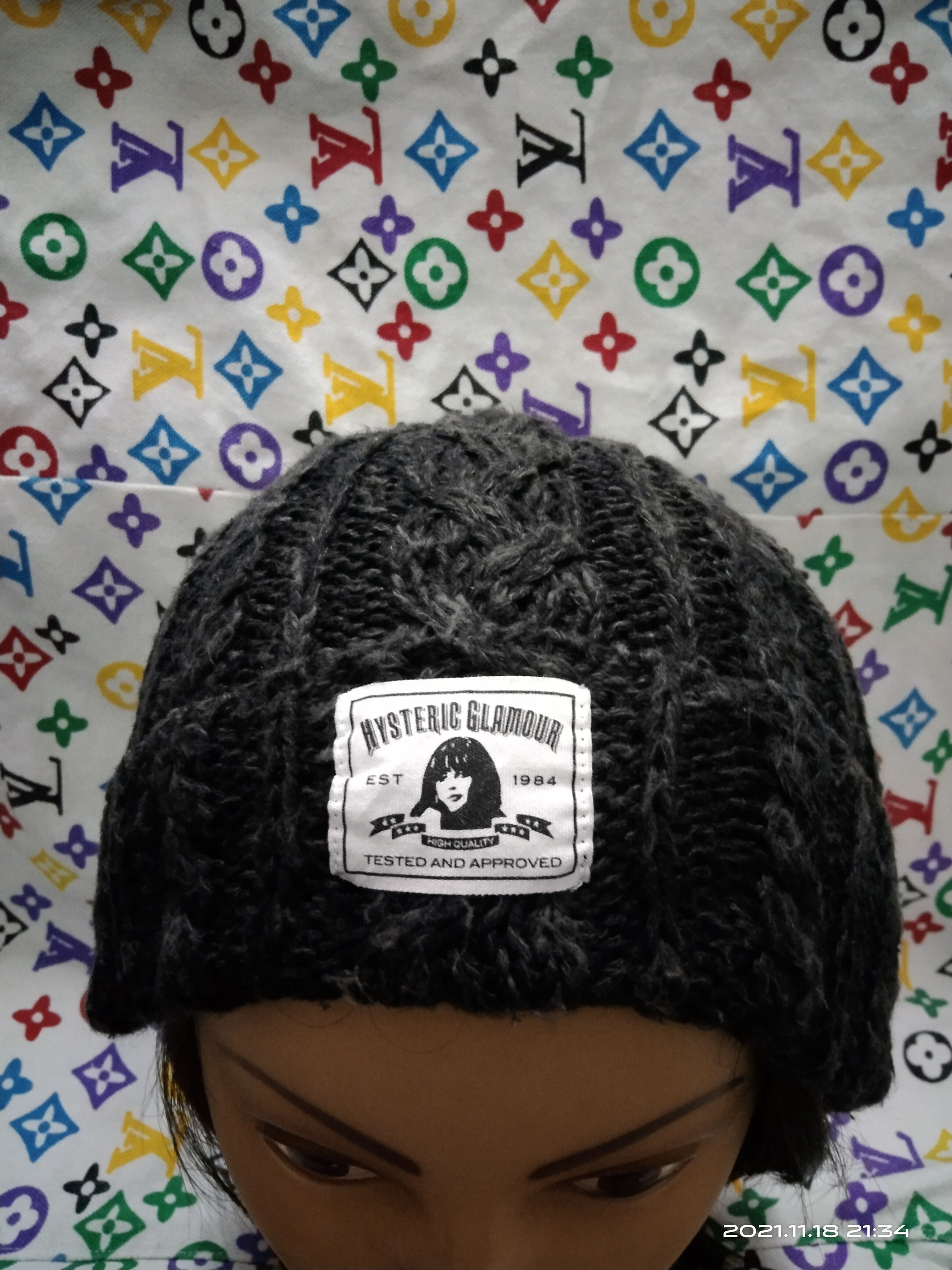 Hysteric Glamour 💥HYSTERIC GLAMOUR KNIT BEANIE HAT Size ONE SIZE - 4 Thumbnail