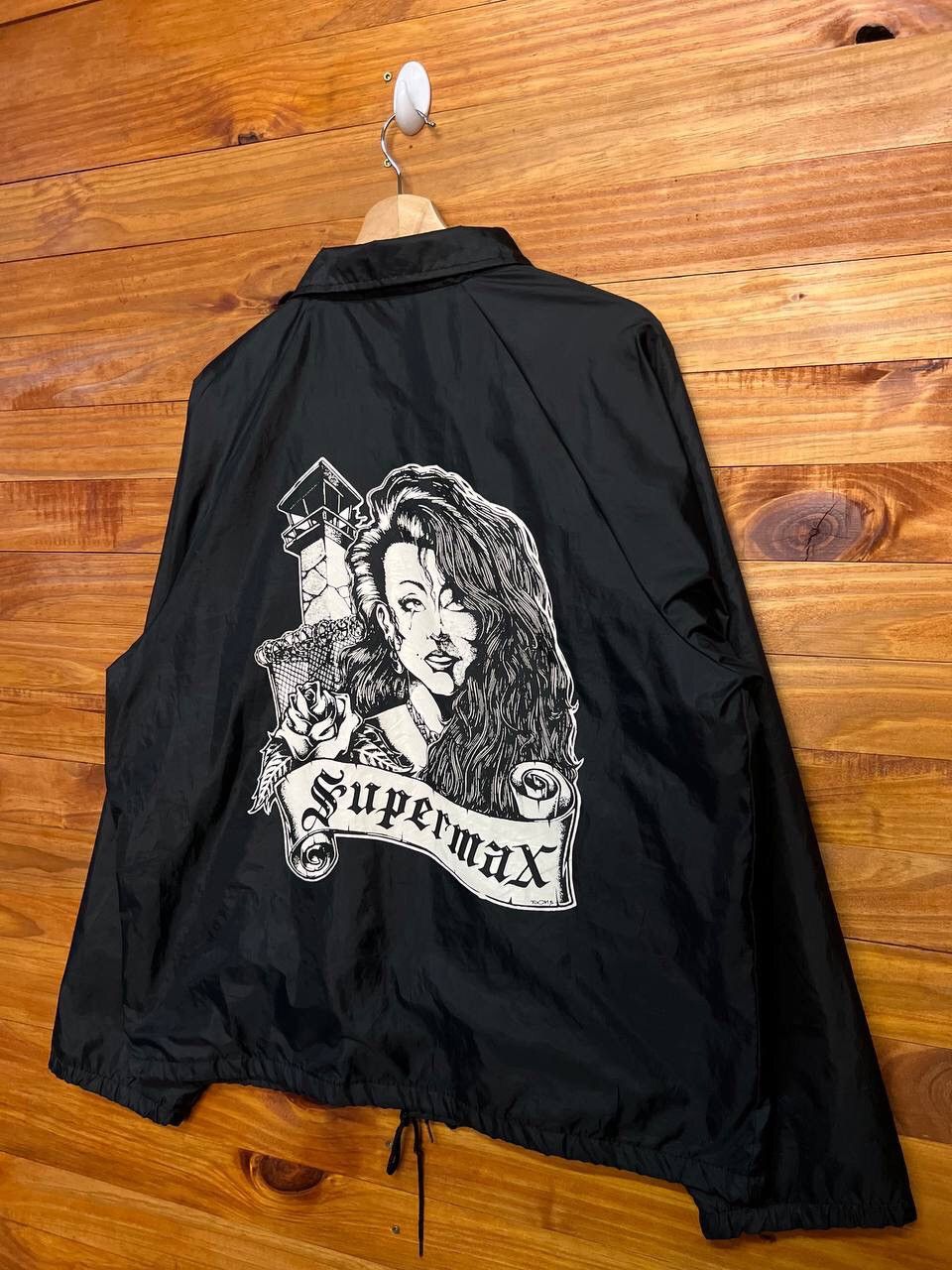 Vintage VINTAGE SUPERMAX PRINT NYLON COACH JACKET Size US L / EU 52-54 / 3 - 3 Thumbnail