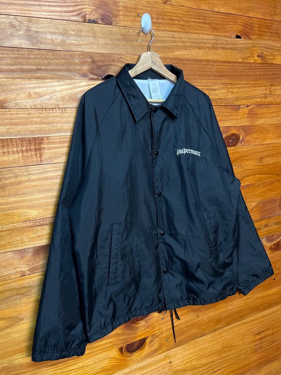 Vintage VINTAGE SUPERMAX PRINT NYLON COACH JACKET Size US L / EU 52-54 / 3 - 5 Thumbnail