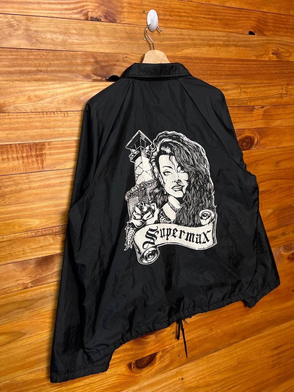 Vintage VINTAGE SUPERMAX PRINT NYLON COACH JACKET Size US L / EU 52-54 / 3 - 2 Thumbnail
